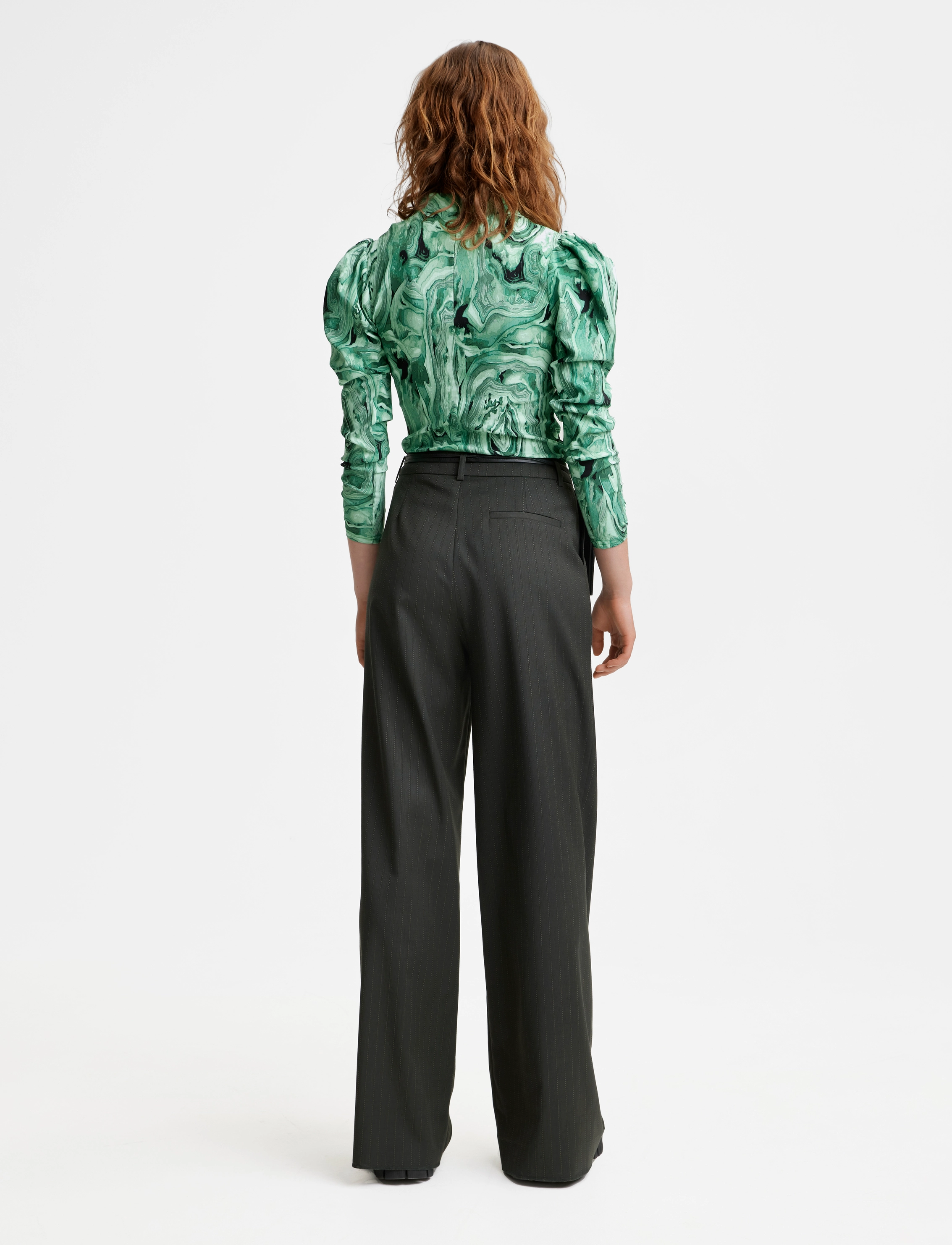 Gestuz - RavaGZ blouse - green amethyst - 3