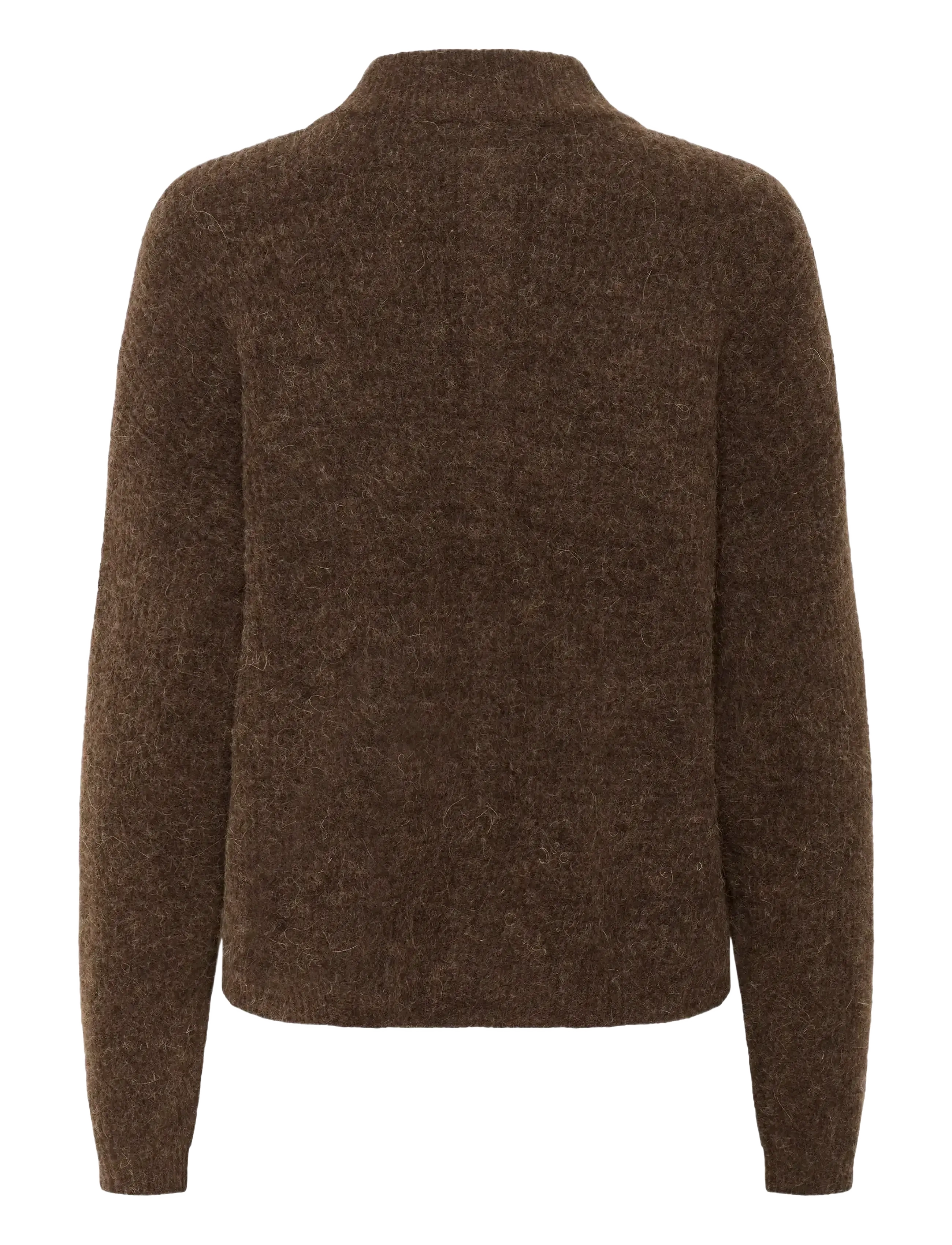Gestuz - AlphaGZ short cardigan - muotitrendit - buff mÉlange - 1