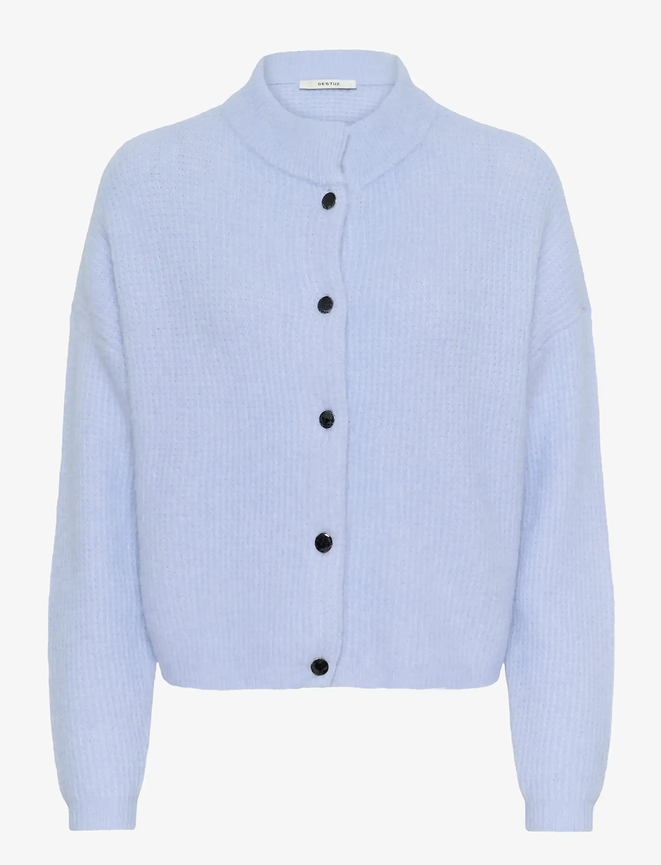 Gestuz - AlphaGZ short cardigan - cardigans - centaurea mÉlange - 1