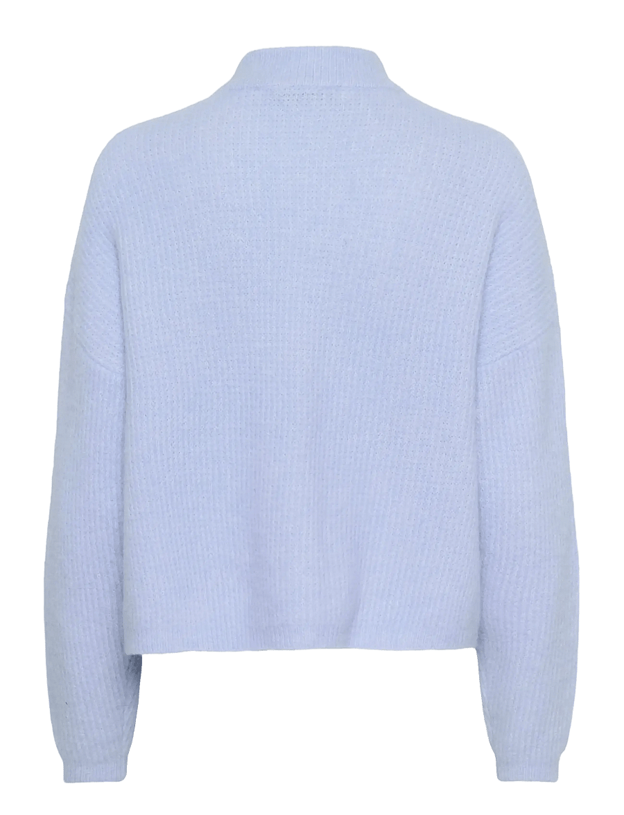 Gestuz - AlphaGZ short cardigan - cardigans - centaurea mÉlange - 2