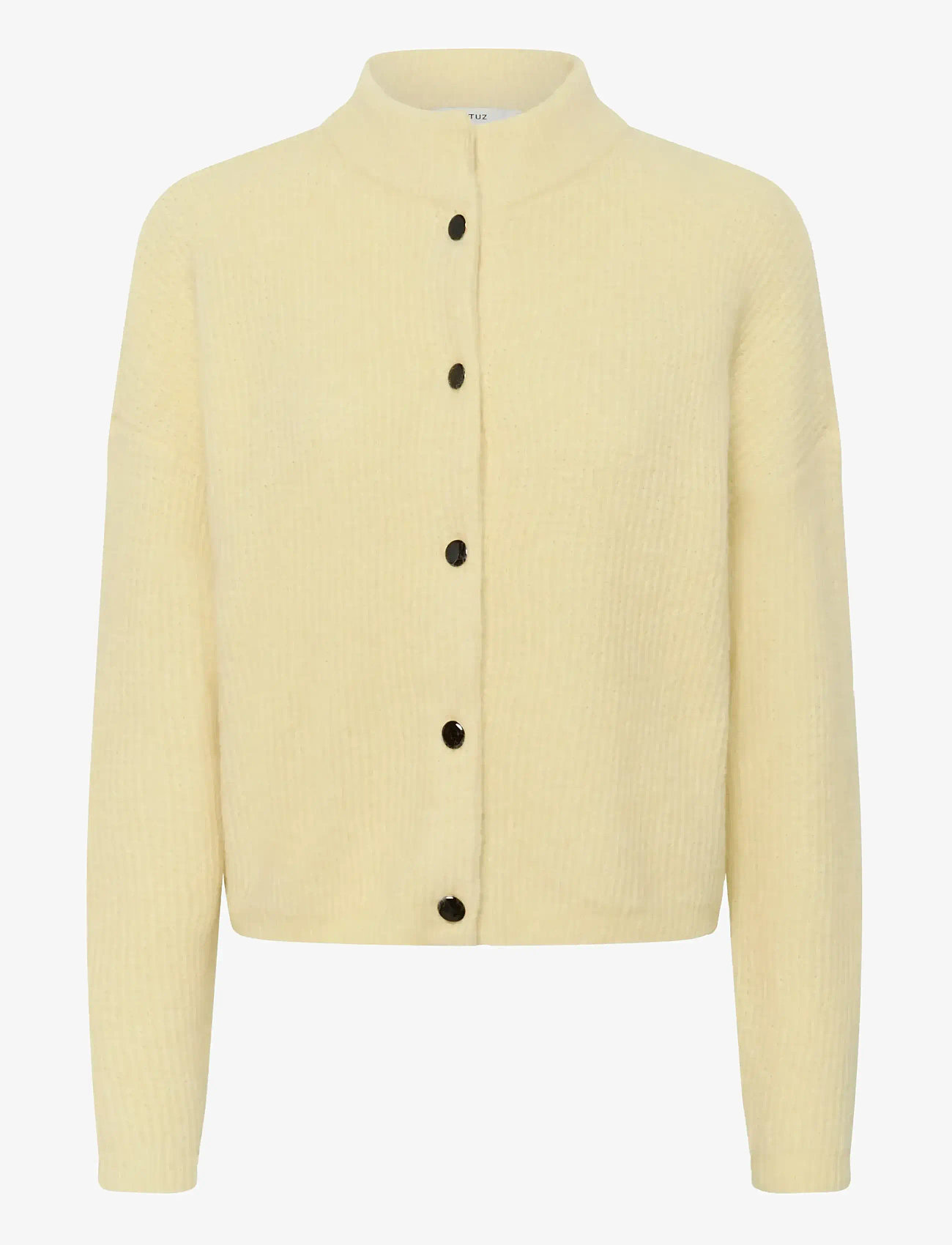 Gestuz - AlphaGZ short cardigan - cardigans - frozen dew mÉlange - 1