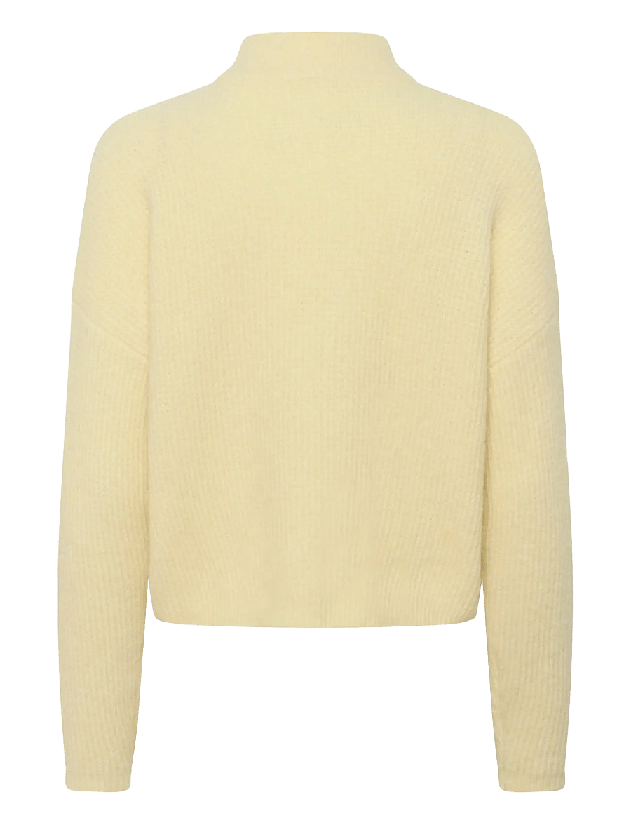 Gestuz - AlphaGZ short cardigan - cardigans - frozen dew mÉlange - 2