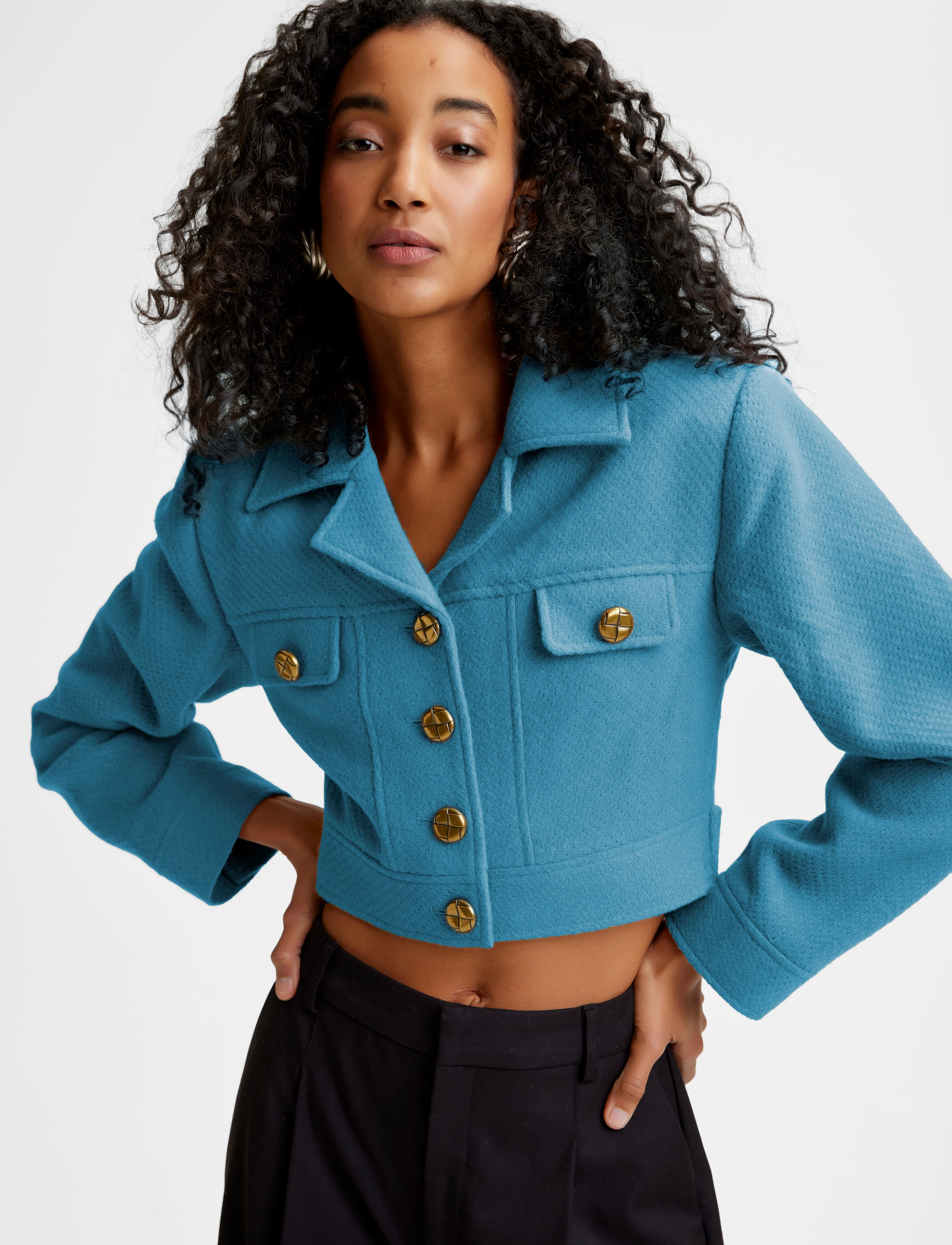 Gestuz - TollyGZ short jacket - utopia melange - 4
