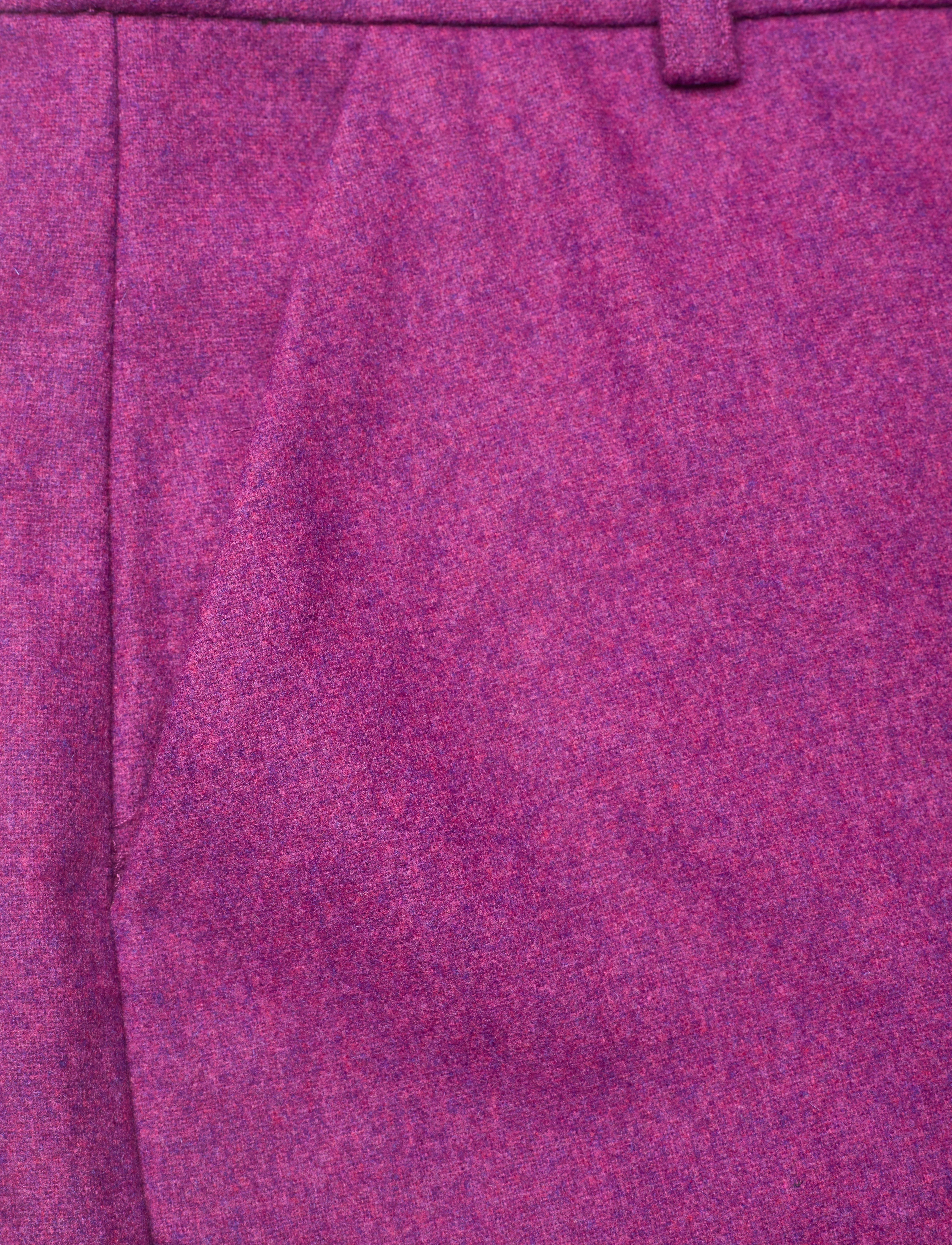 Gestuz - EnzaGZ MW pants - raspberry radiance melange - 5