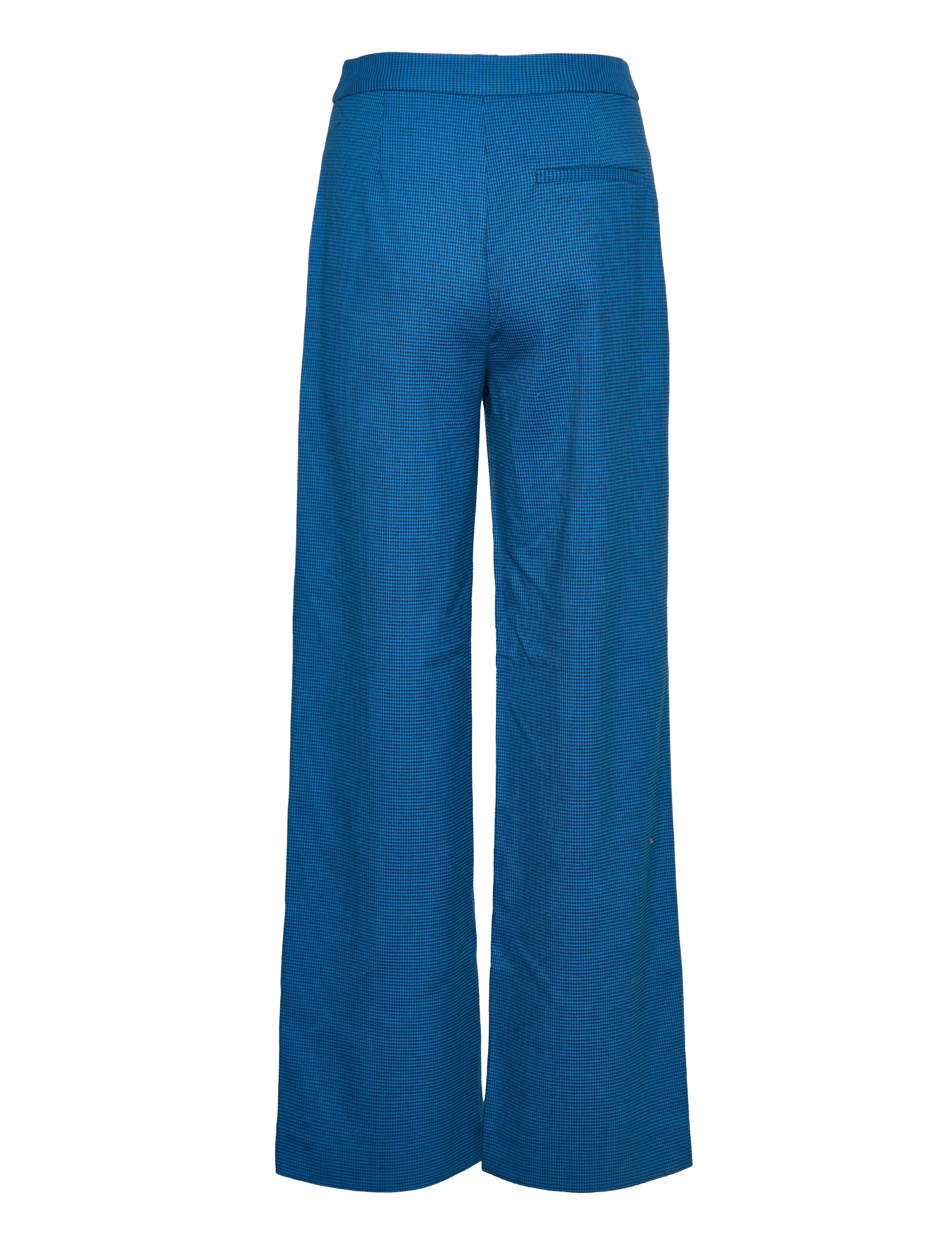 Gestuz - OttaviaGZ MW pants - directoire blue houndstooth - 1