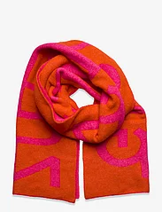 Gestuz - AlphaGZ scarf - winter scarves - pink peacock/red alert - 0