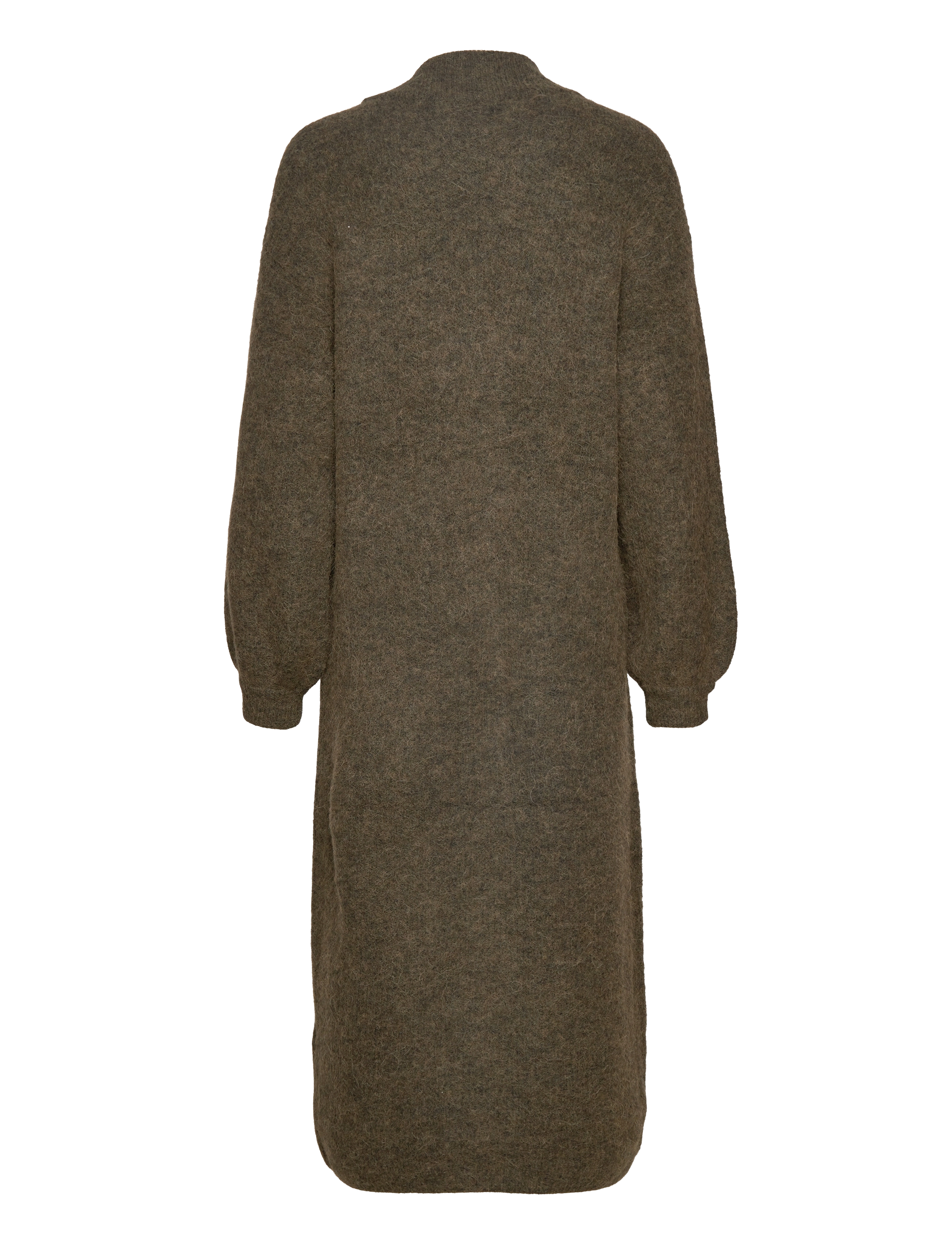 Gestuz - AlphaGZ long cardigan - dark olive mélange - 1