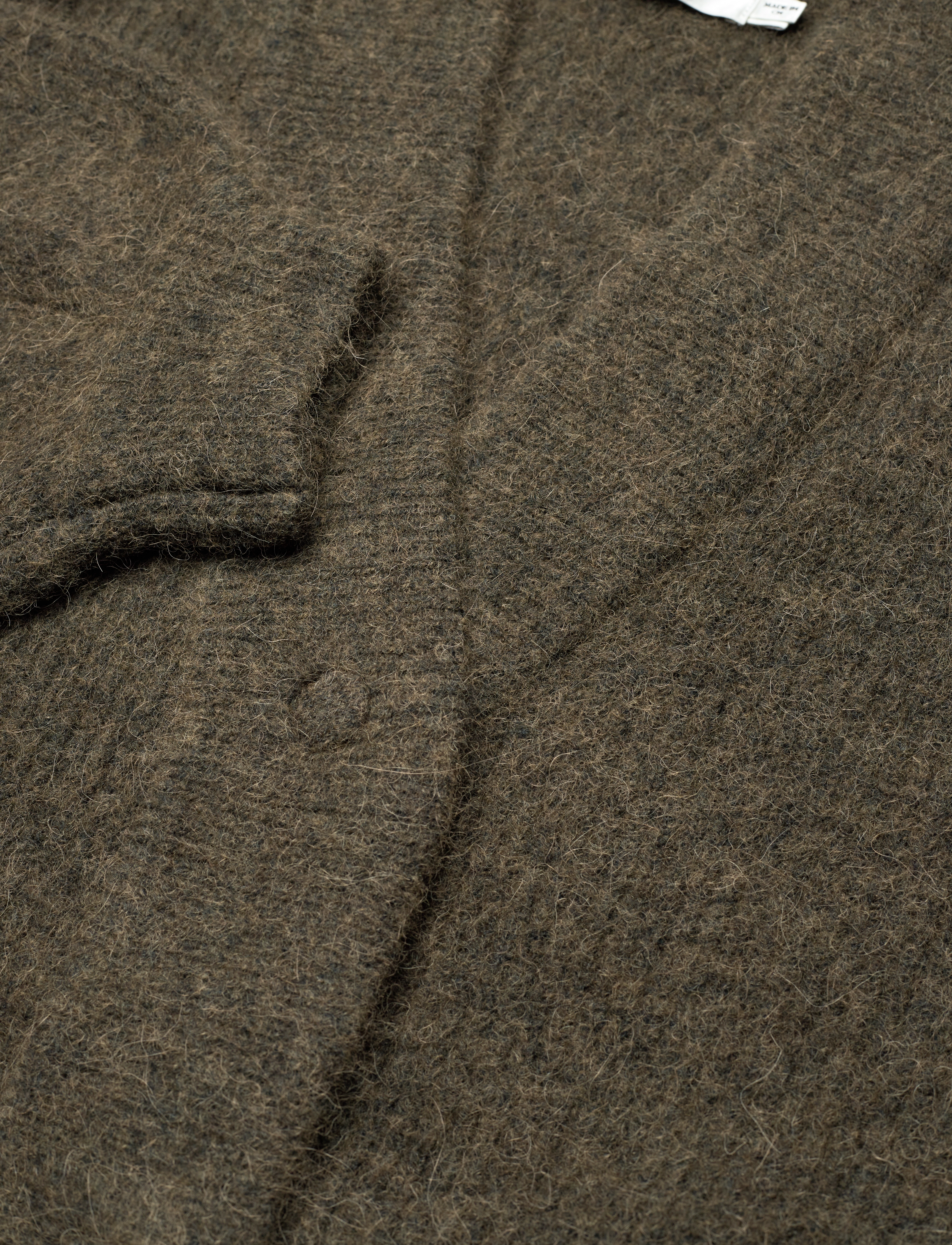 Gestuz - AlphaGZ long cardigan - dark olive mélange - 4