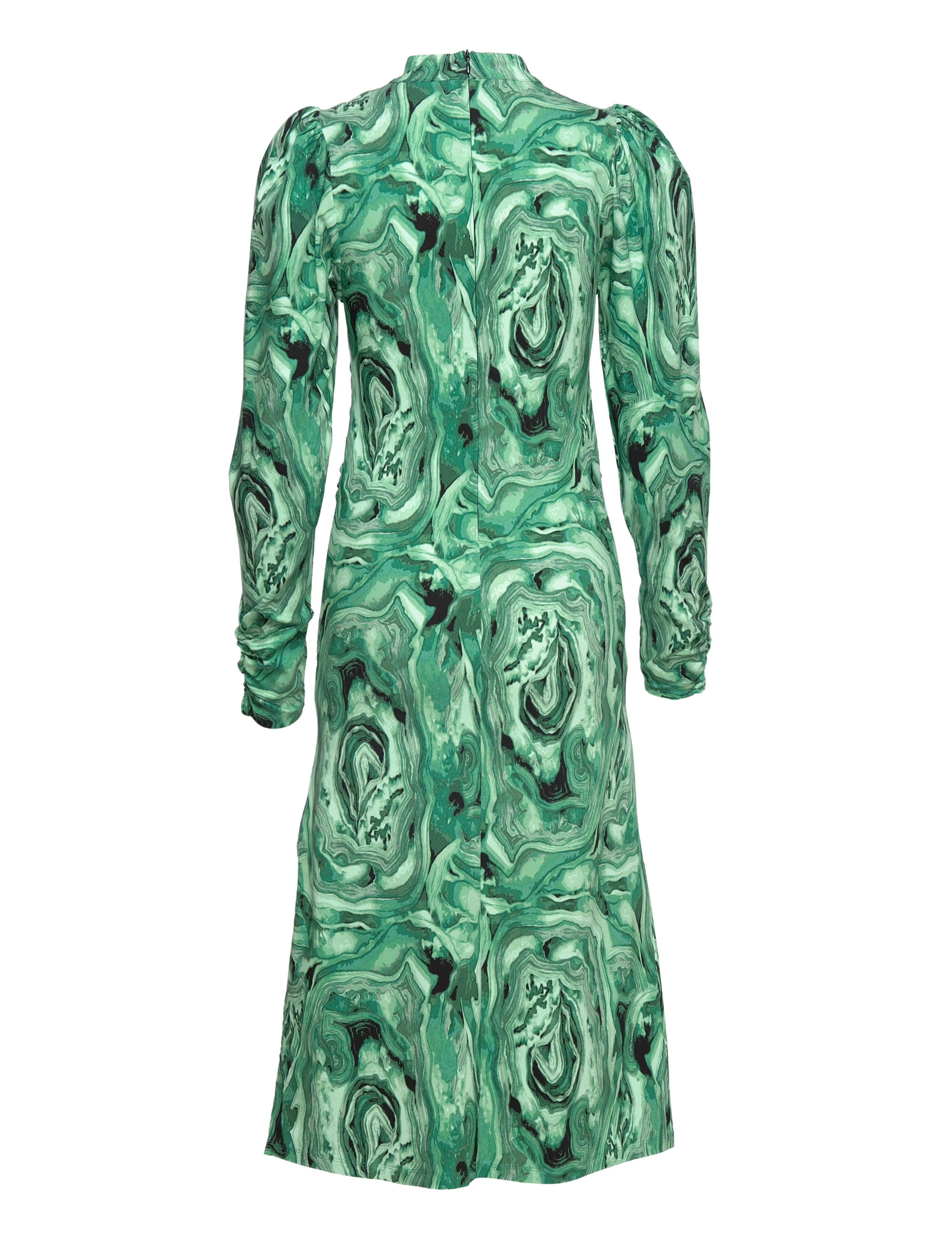 Gestuz - RavaGZ slim midi dress - green amethyst - 1