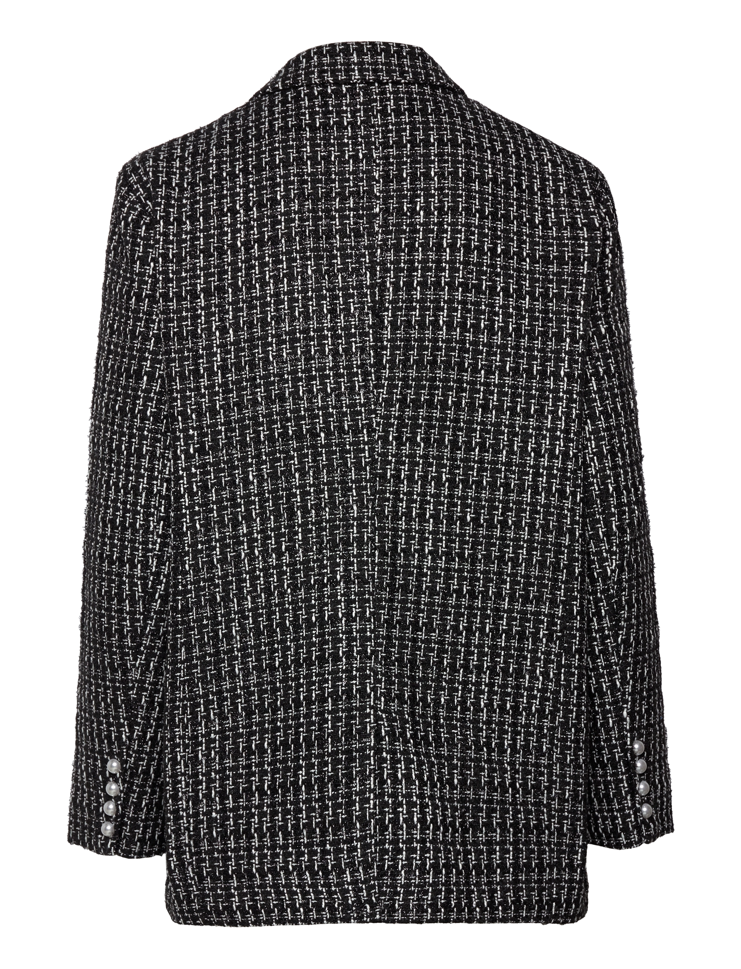 Gestuz - KantaGZ OZ blazer - black/white boucle - 1