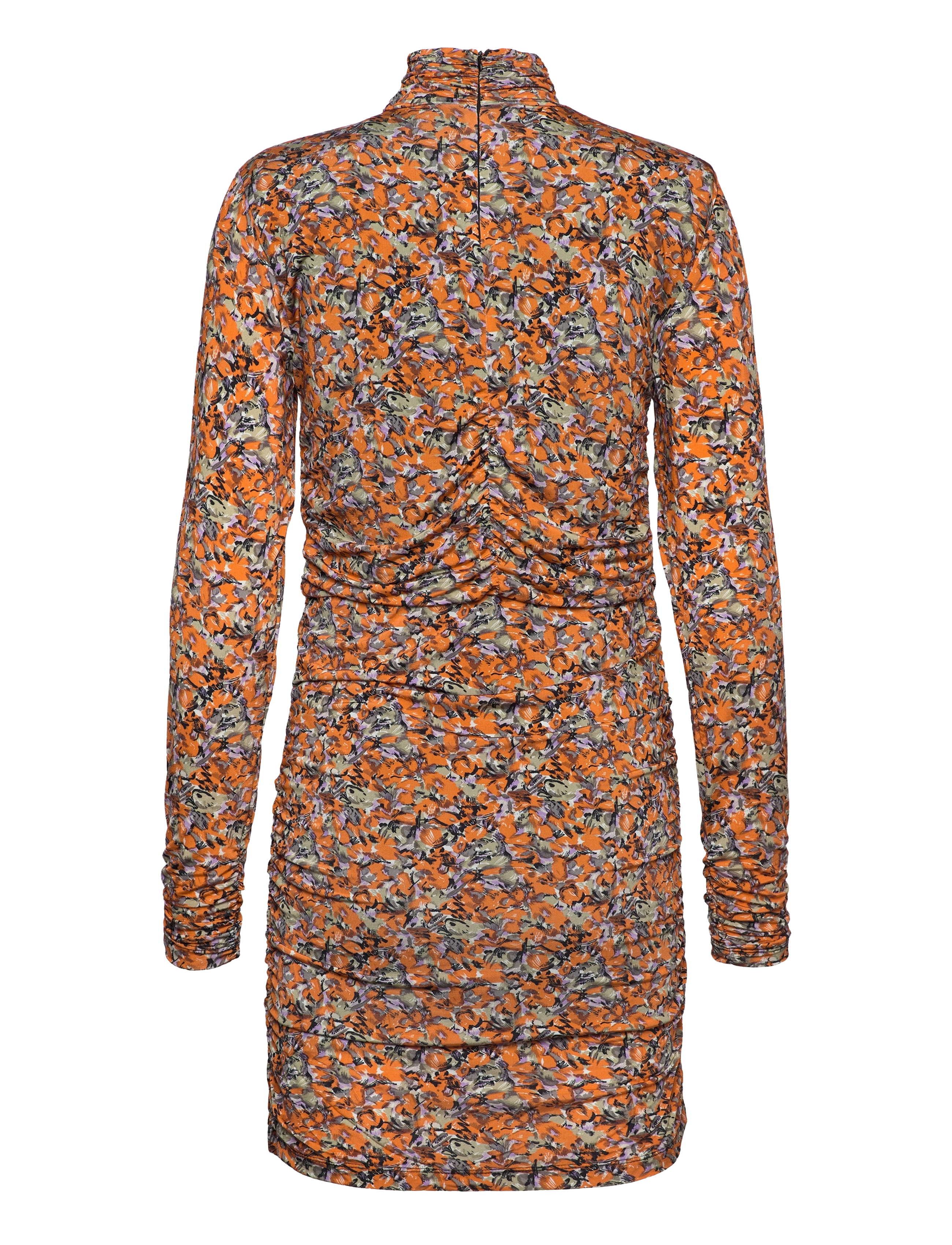 Gestuz - OdaGZ short dress - fodralklänningar - orange purple brush - 2