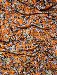 Gestuz - OdaGZ short dress - liibuvad kleidid - orange purple brush - 5