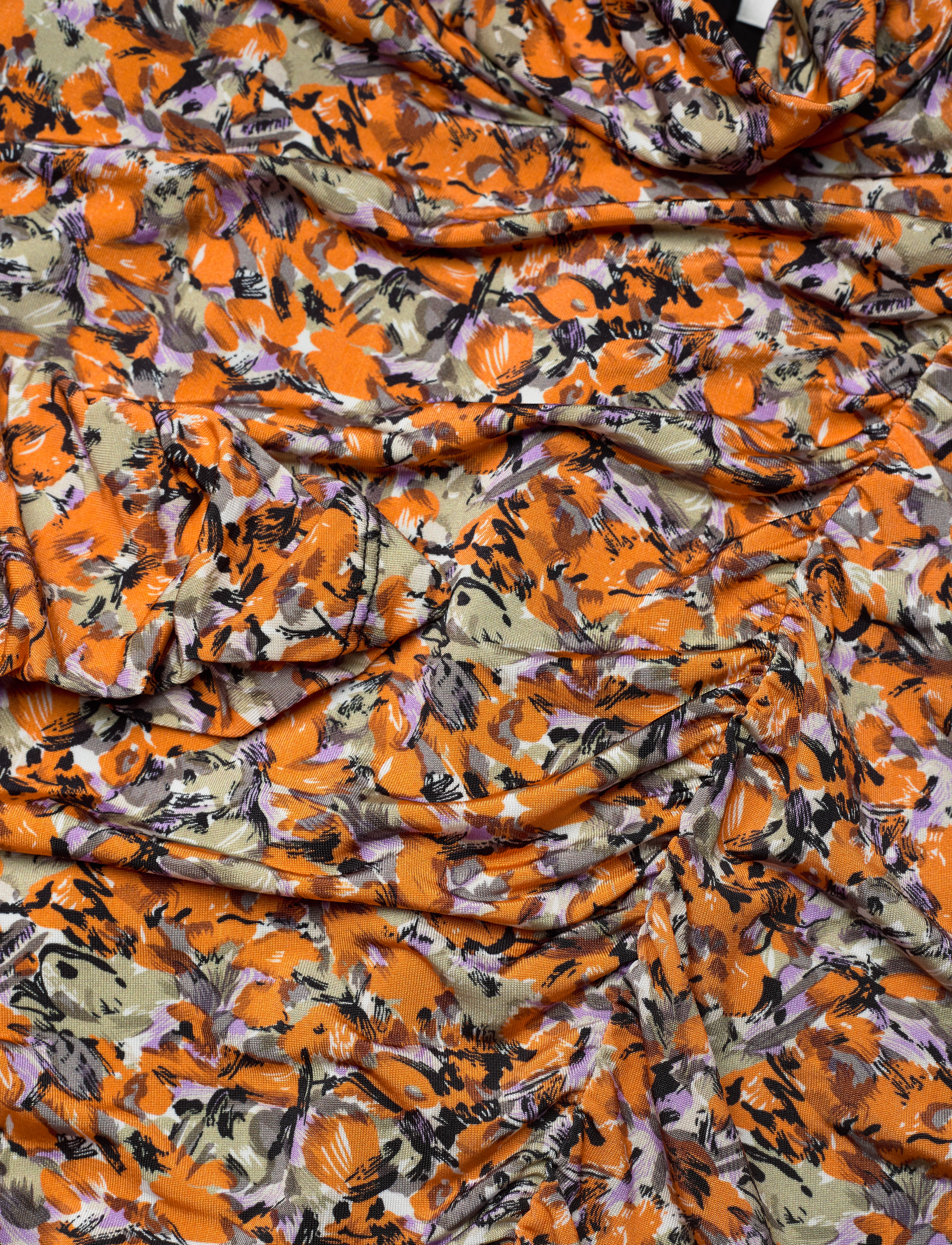 Gestuz - OdaGZ short dress - fodralklänningar - orange purple brush - 5