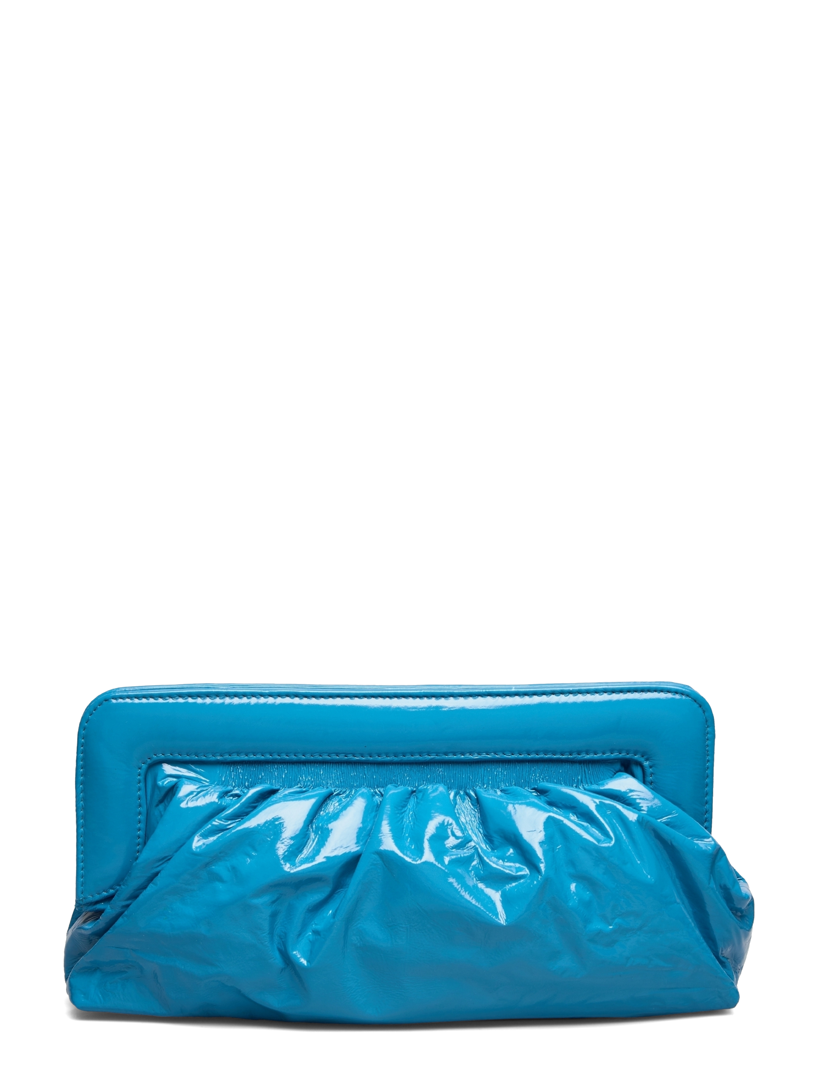 Gestuz - VeldaGZ midi patent clutch - malibu blue - 1