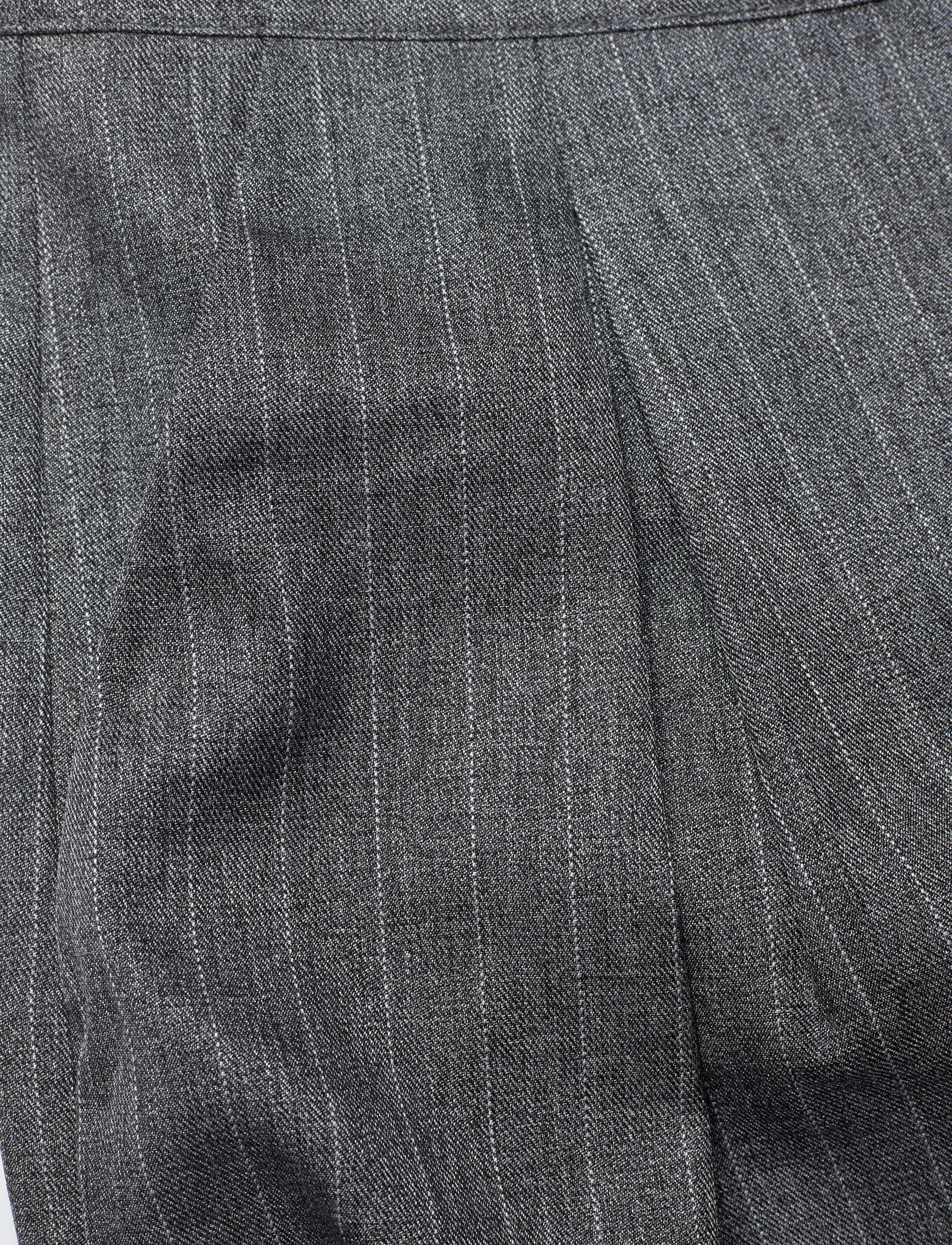 Gestuz - AlinaGZ LW pants - dark grey pinstripe - 5