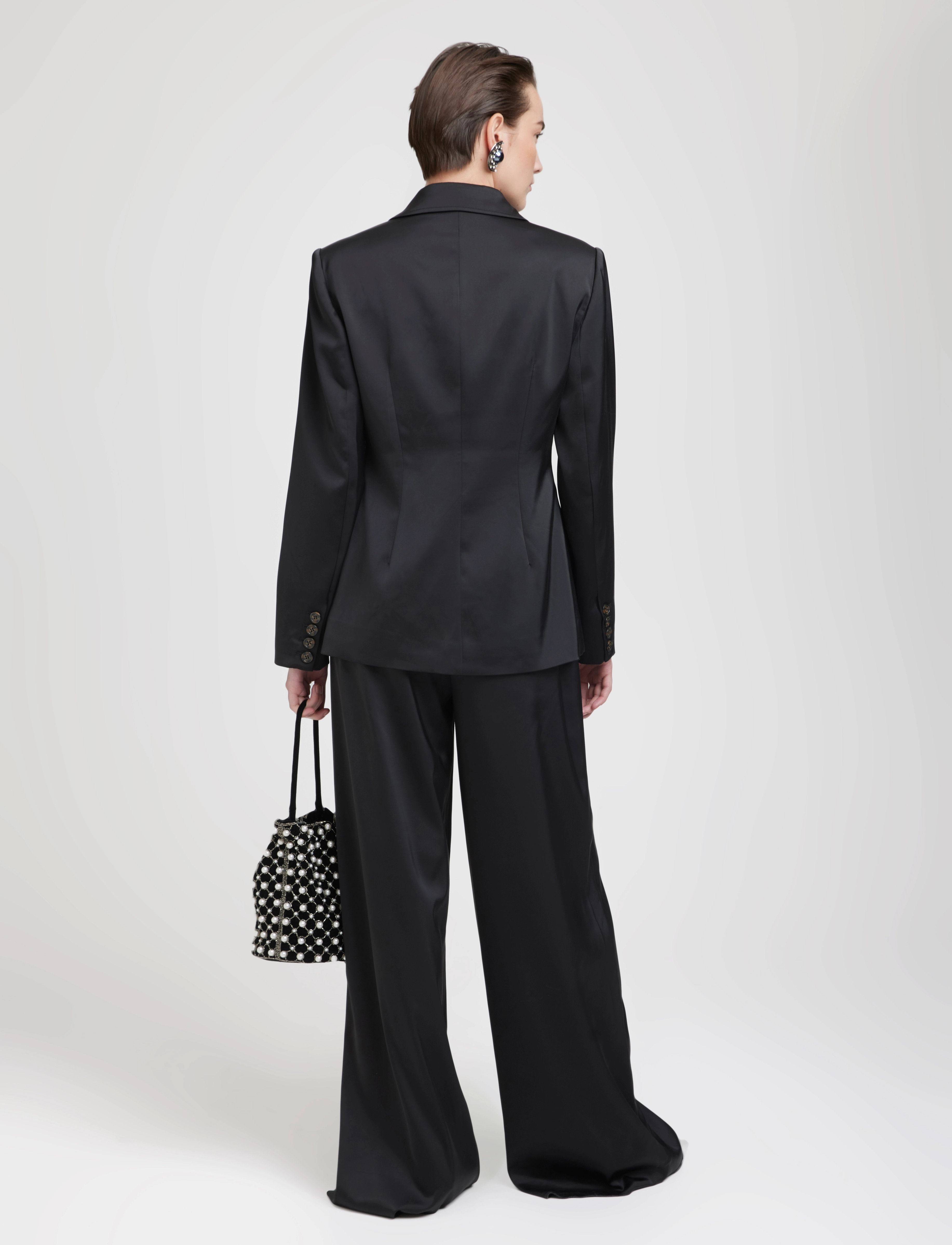 Gestuz - HarlowGZ MW pants - black - 3