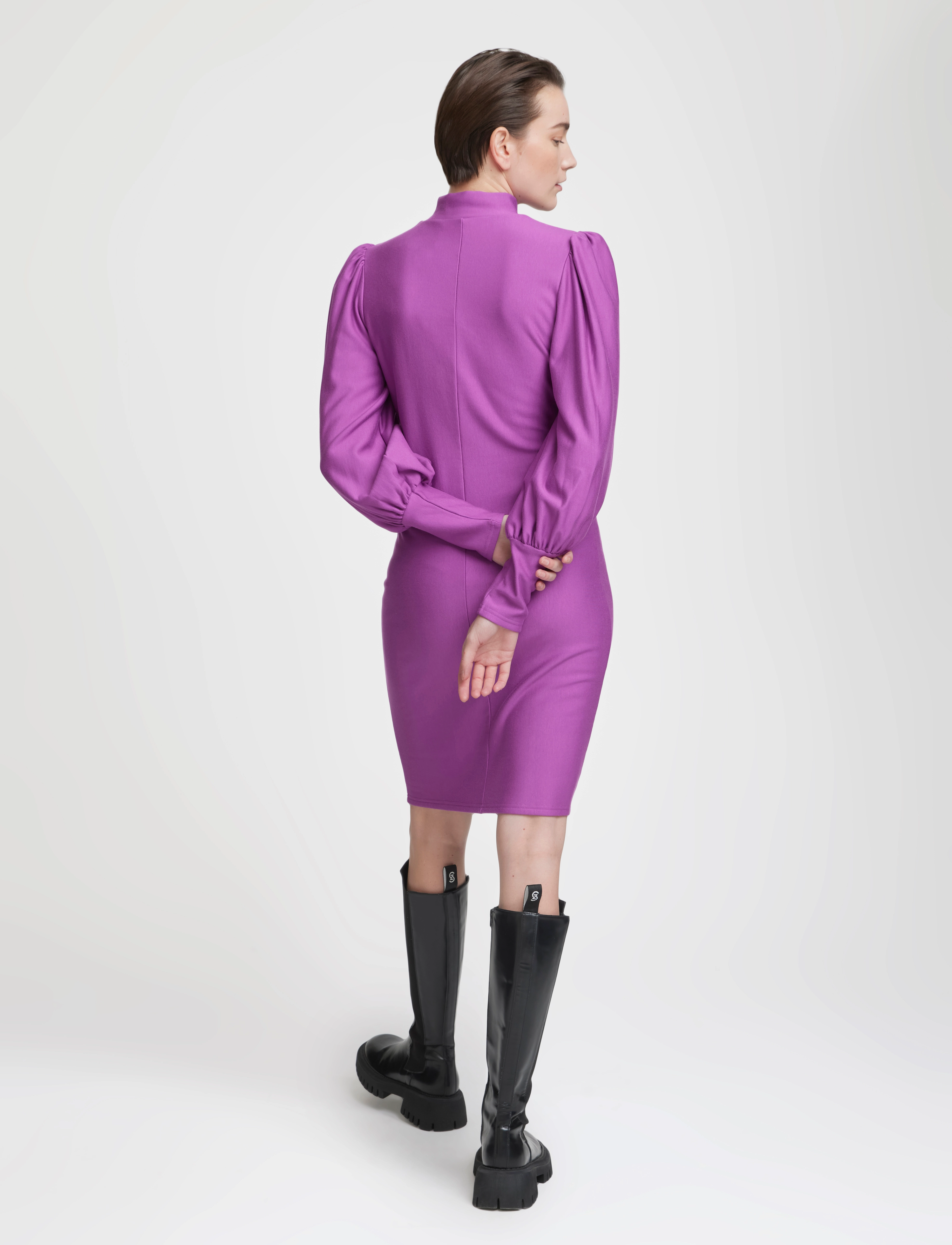 Gestuz - RifaGZ button puff dress - stramme kjoler - byzantium - 3