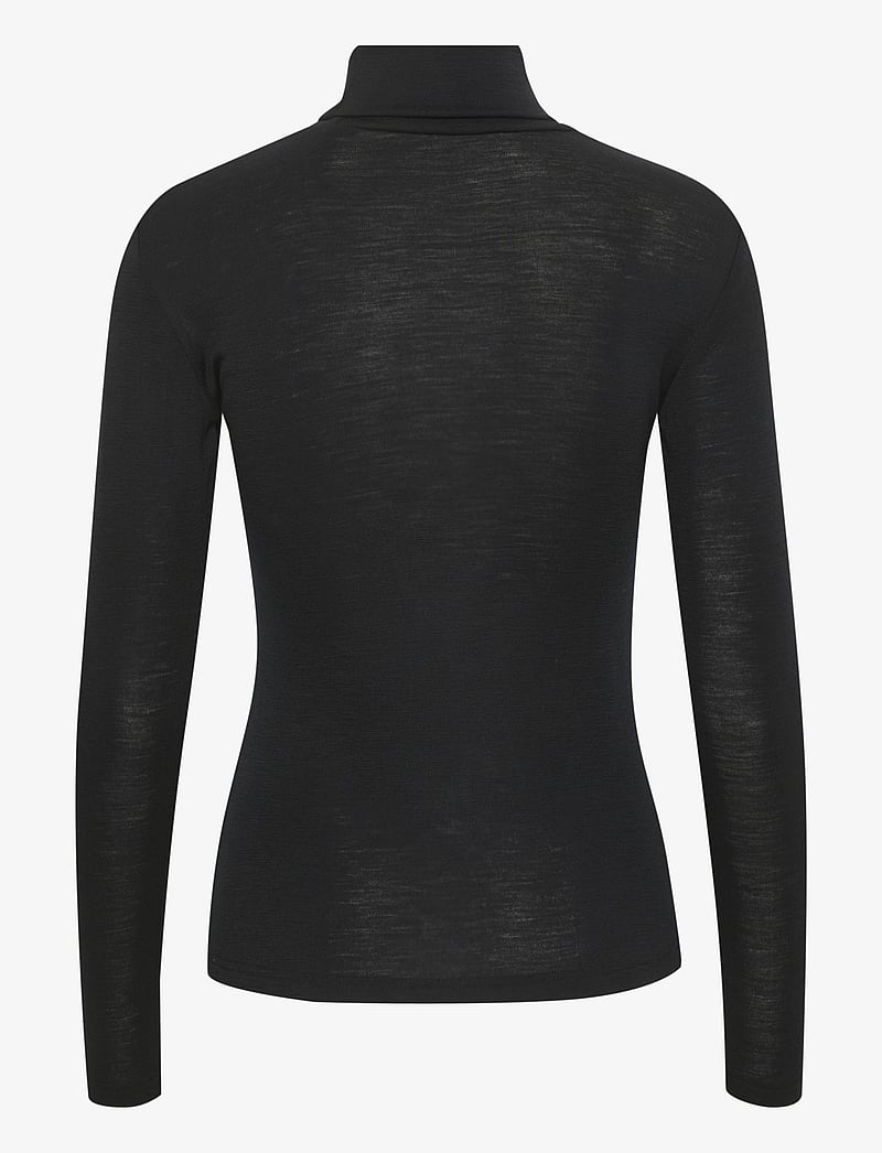 Gestuz - NiniaGZ wool rollneck NOOS - rollkragenpullover - black - 2