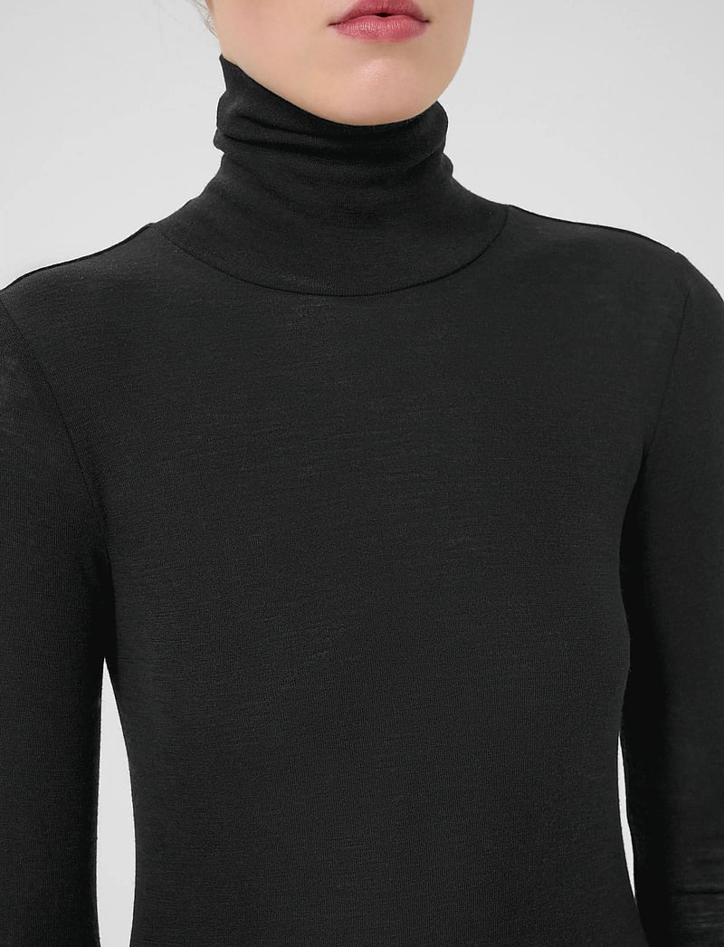 Gestuz - NiniaGZ wool rollneck NOOS - rollkragenpullover - black - 5