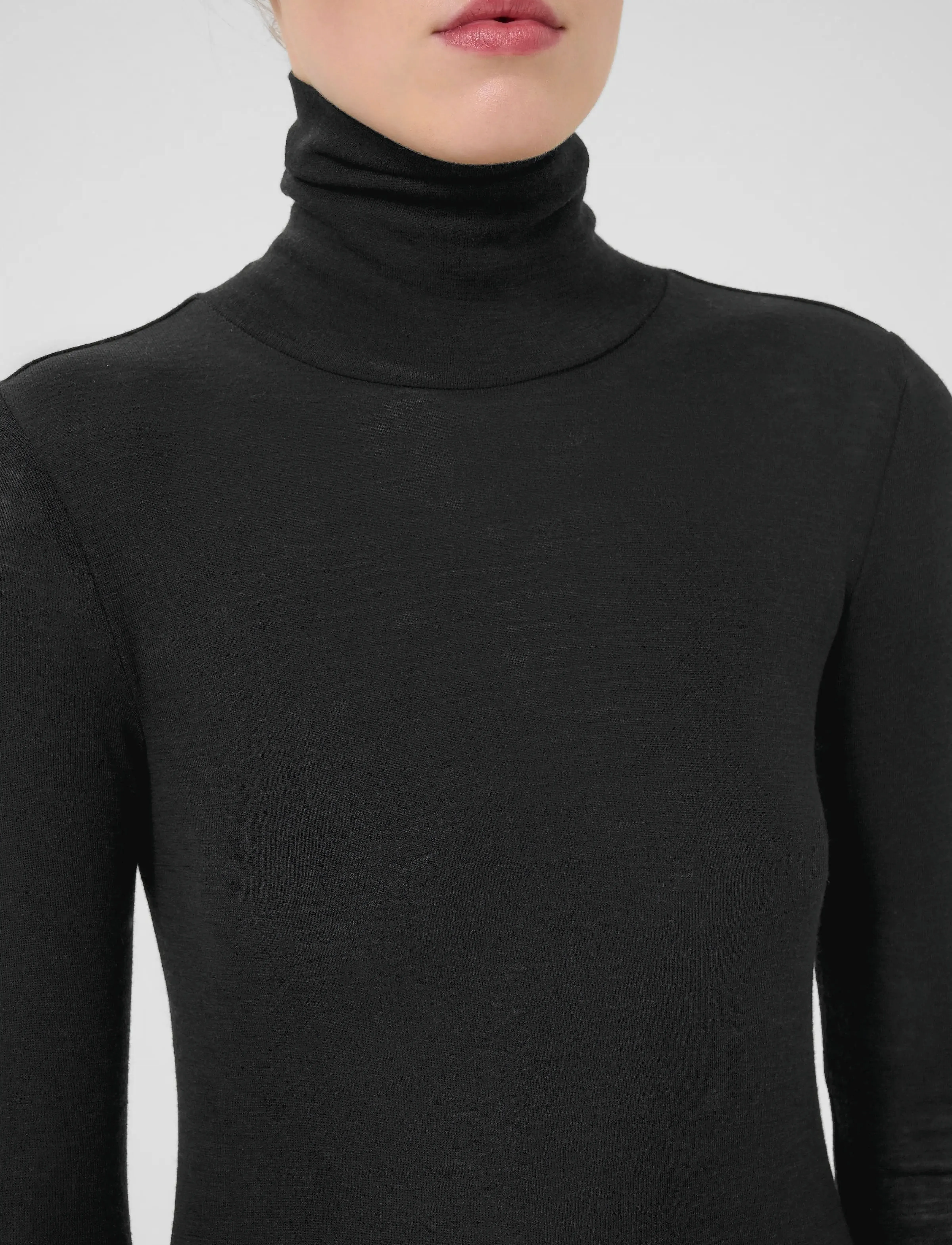 Gestuz - NiniaGZ wool rollneck NOOS - pologenser - black - 5