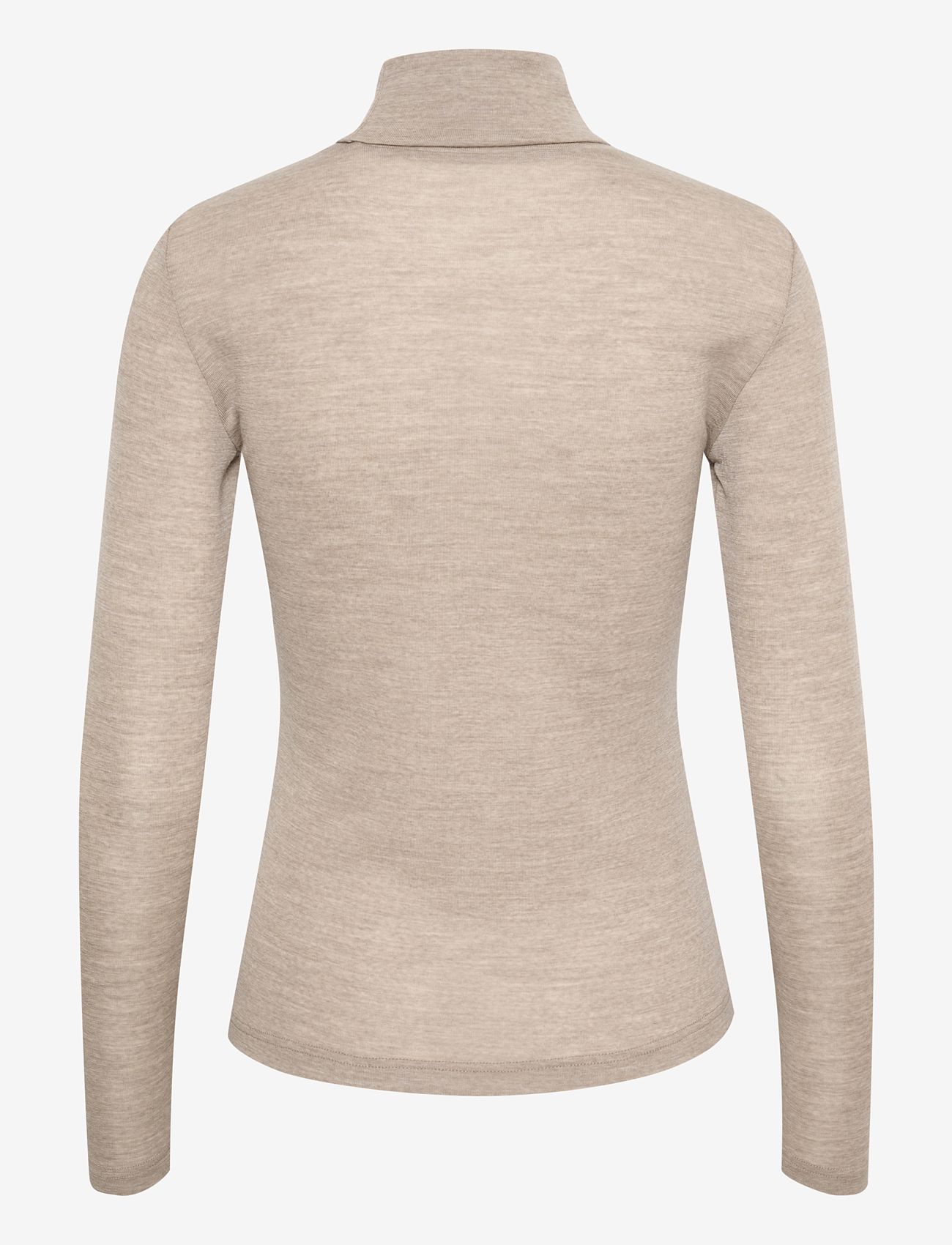 Gestuz - NiniaGZ wool rollneck NOOS - turtlenecks - sand melange - 2