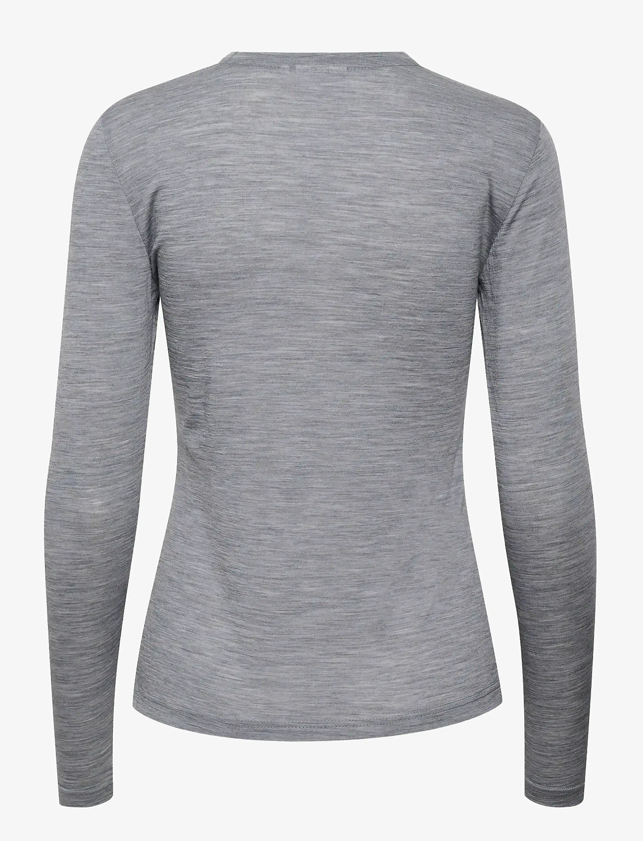 Gestuz - NiniaGZ ls wool roundneck NOOS - pitkähihaiset t-paidat - grey mÉlange - 2