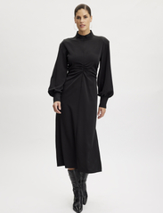 Gestuz - RoamleeGZ long dress - skjortekjoler - black - 3