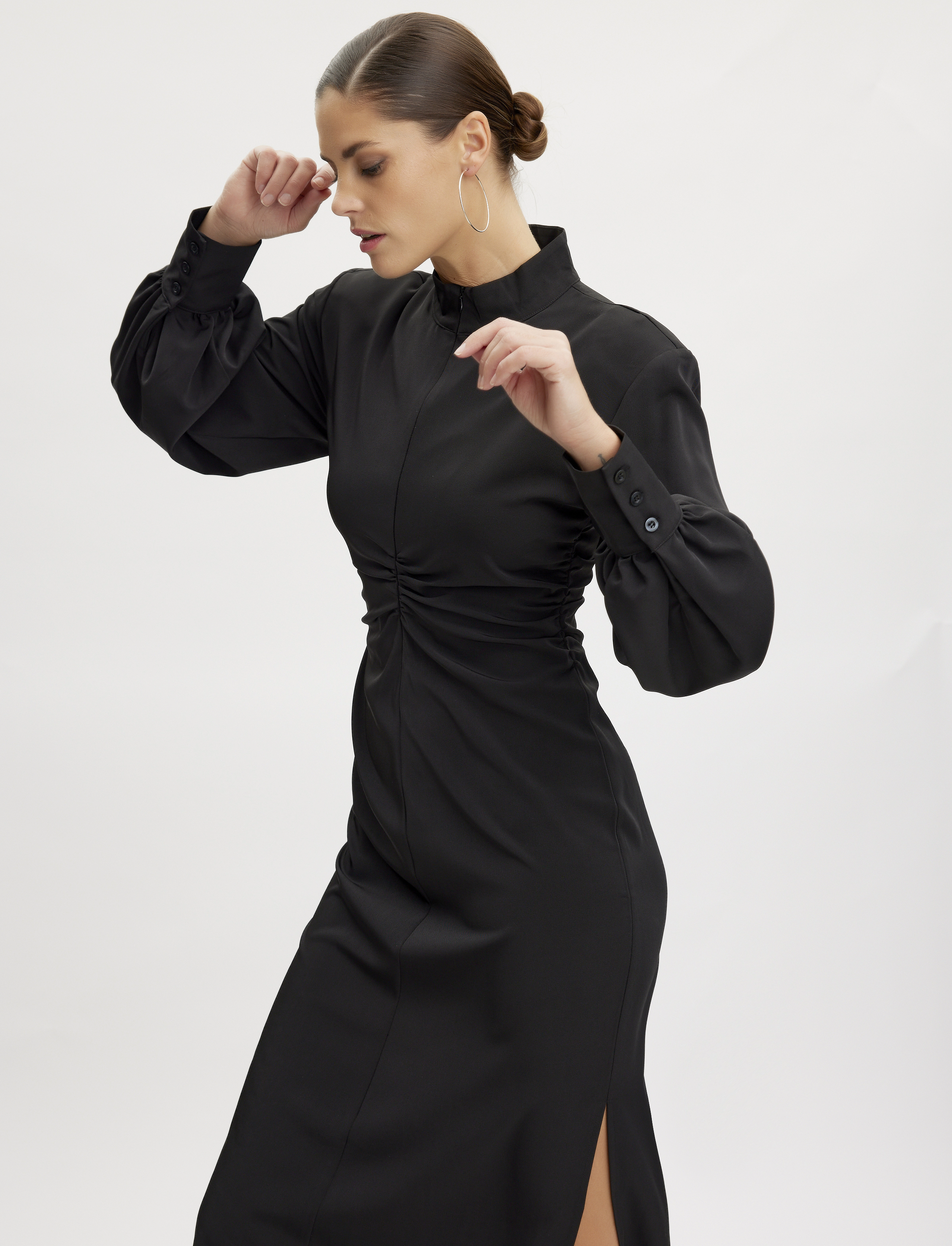Gestuz - RoamleeGZ long dress - black - 5