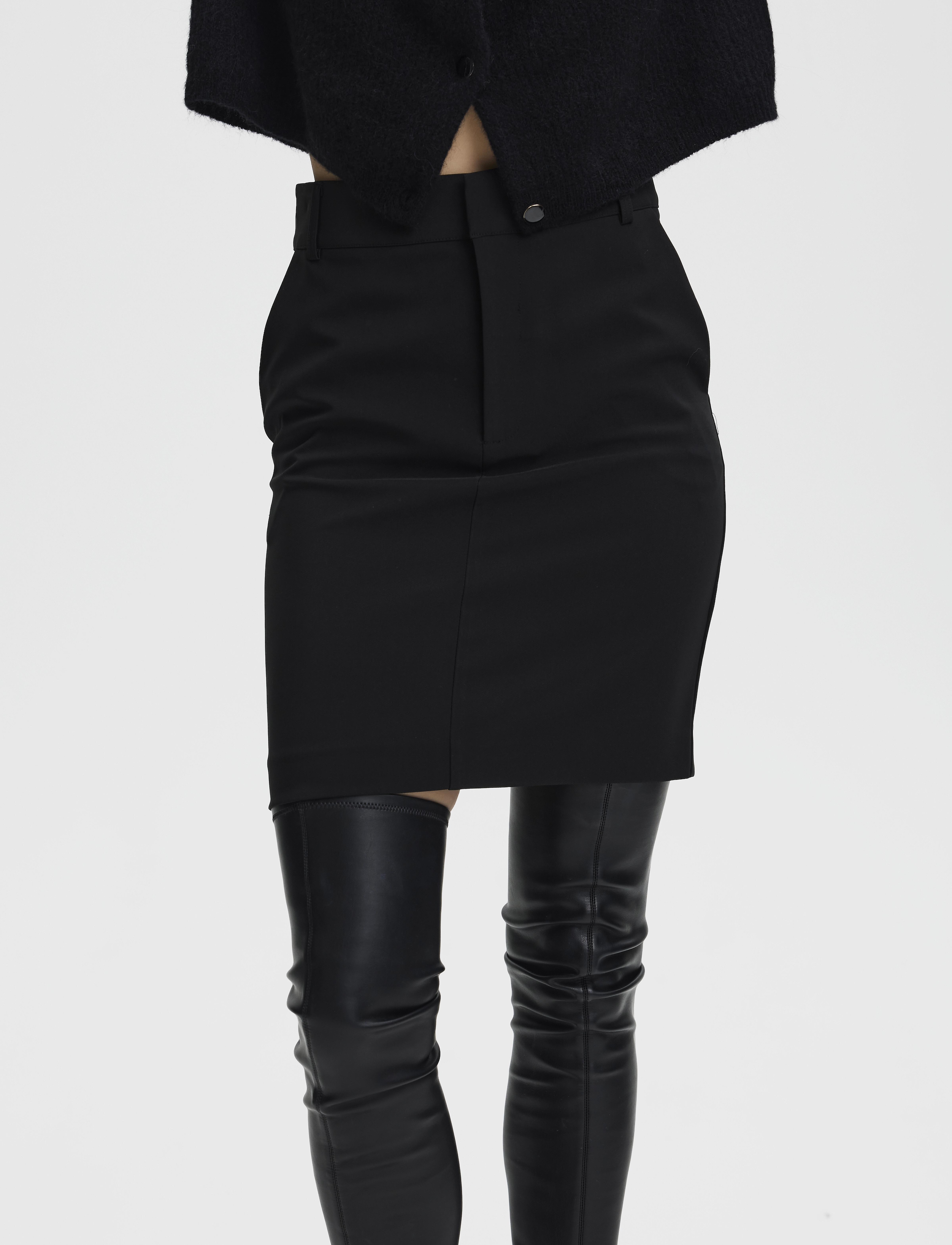 Gestuz - JoelleGZ MW skirt NOOS - short skirts - black - 0