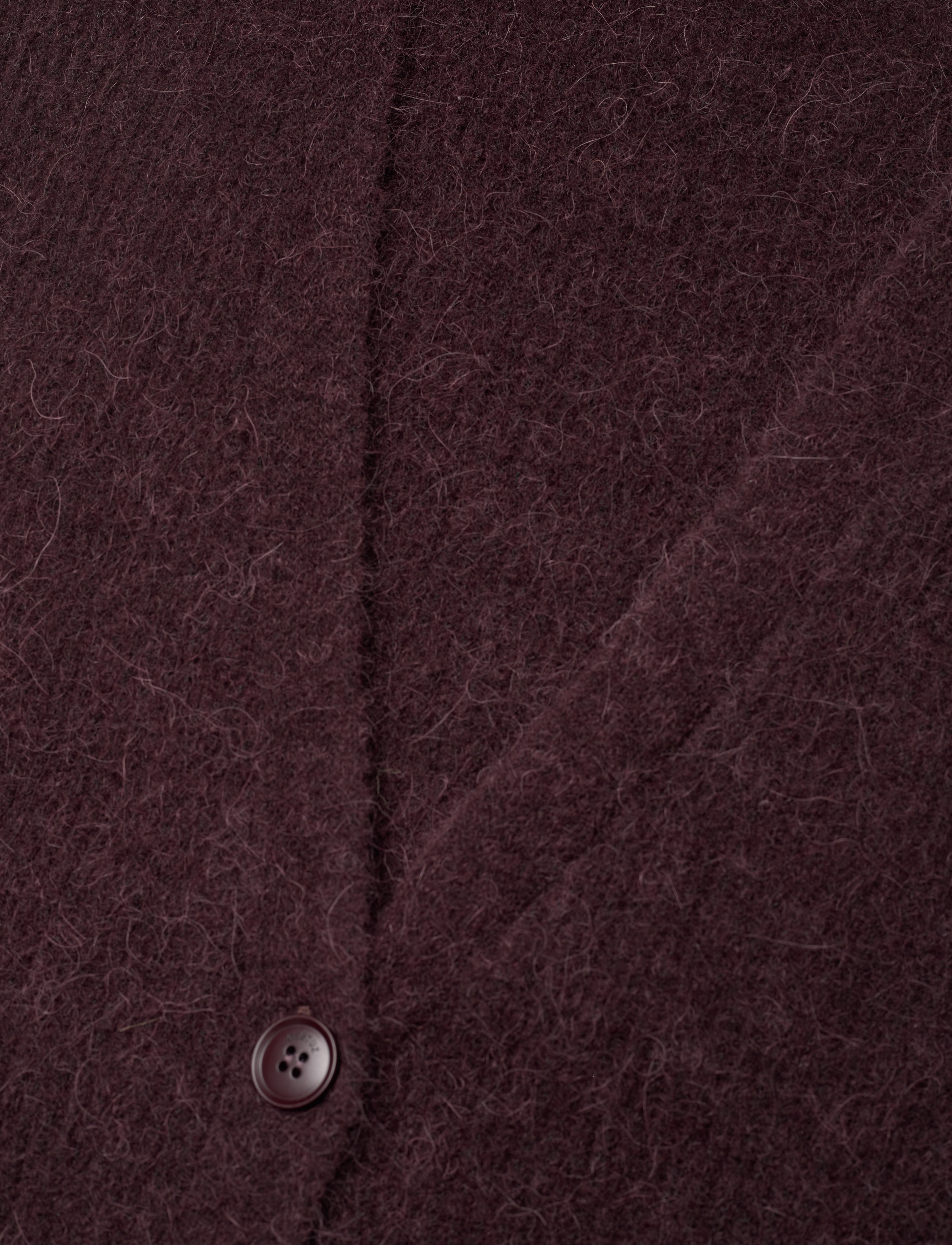 Gestuz - AlphaGZ button cardigan - plum melange - 4