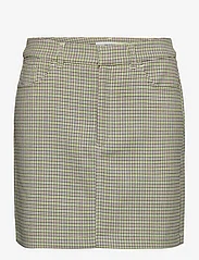 Gestuz - CinnaGZ MW mini skirt - short skirts - minced herb check - 0