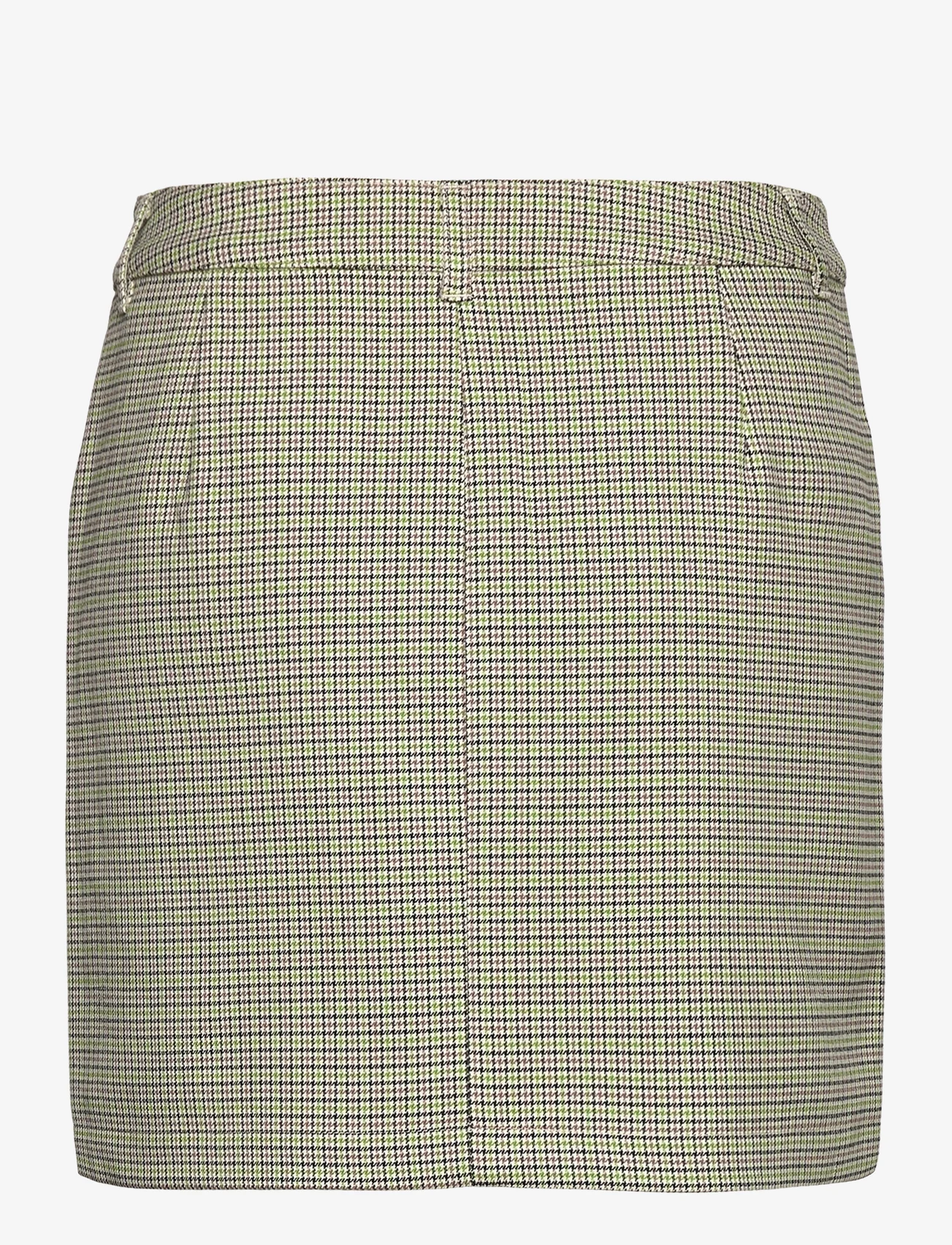 Gestuz - CinnaGZ MW mini skirt - korte nederdele - minced herb check - 1