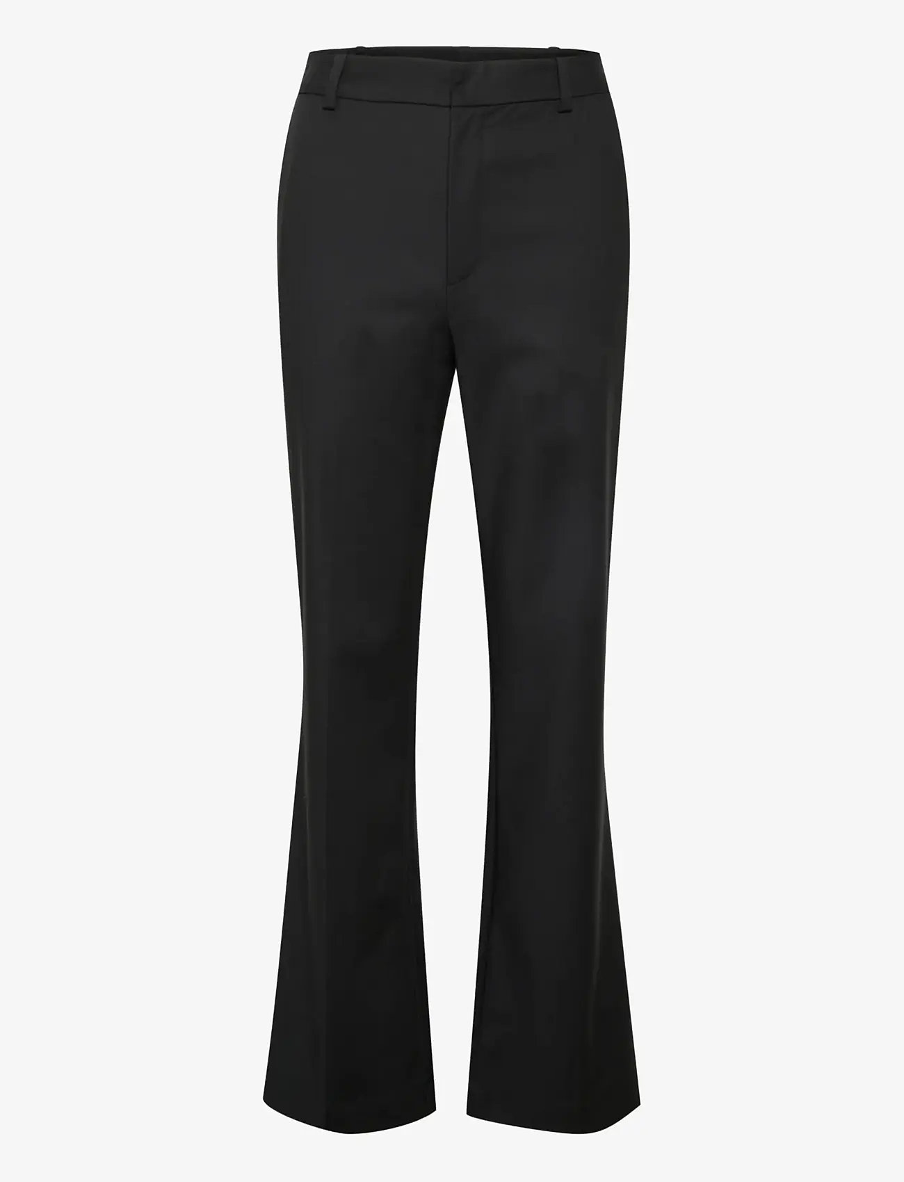 Gestuz - MichelleGZ HW pants - sérsniðnar buxur - black - 1