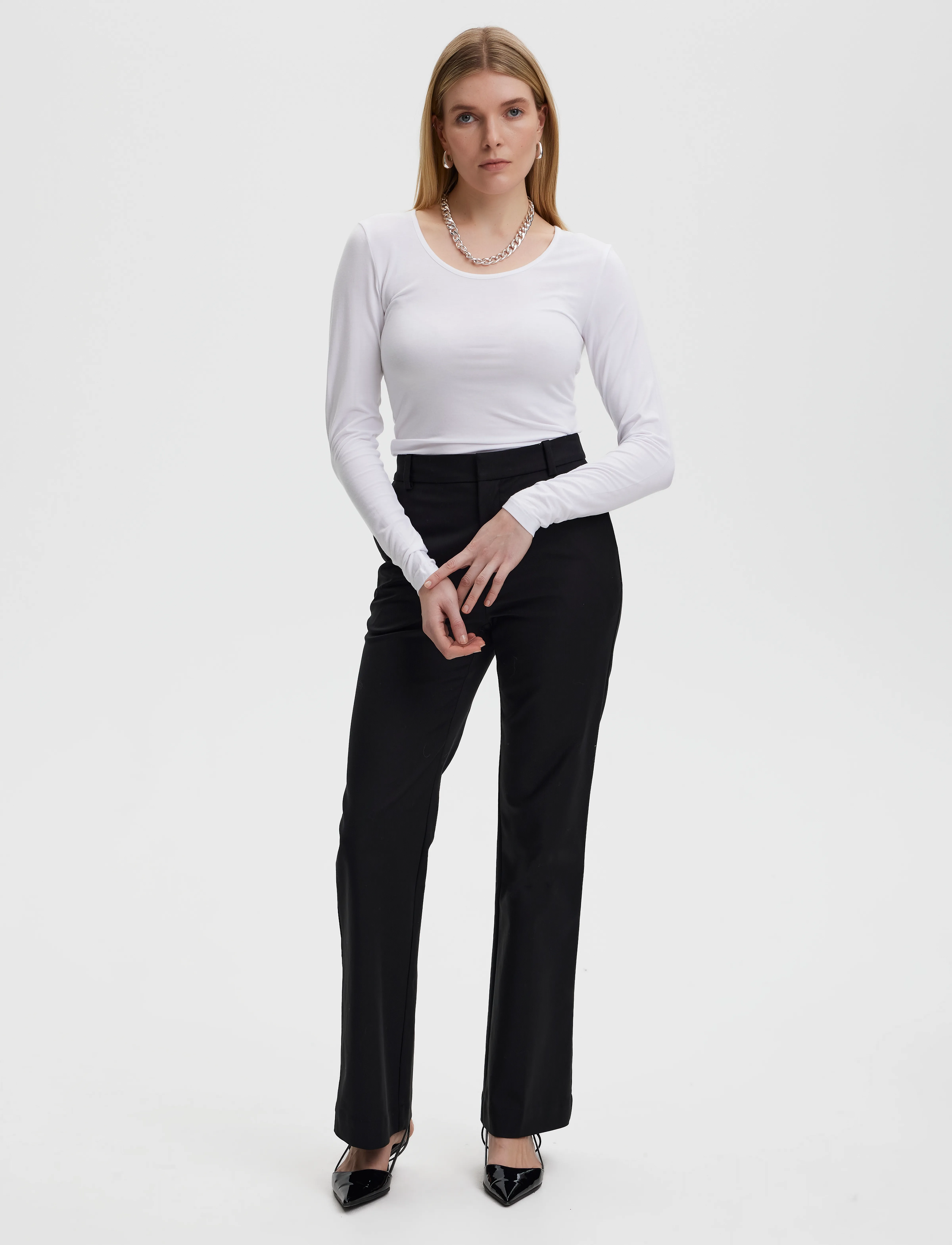 Gestuz - MichelleGZ HW pants - black - 3