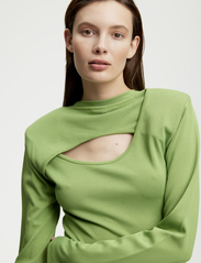 Gestuz - AnkaGZ blouse - long-sleeved tops - minced herb - 4