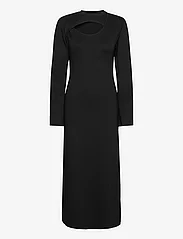 Gestuz - AnkaGZ long dress - t-skjortekjoler - black - 0