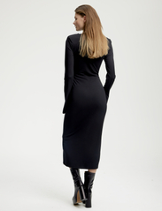 Gestuz - AnkaGZ long dress - sukienki koszulowe - black - 3