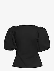 Gestuz - BlancaGZ blouse - short-sleeved blouses - black - 1