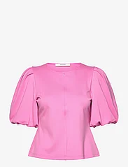 Gestuz - BlancaGZ blouse - kortermede bluser - super pink - 0