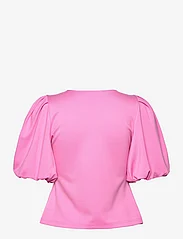 Gestuz - BlancaGZ blouse - kortärmade blusar - super pink - 1