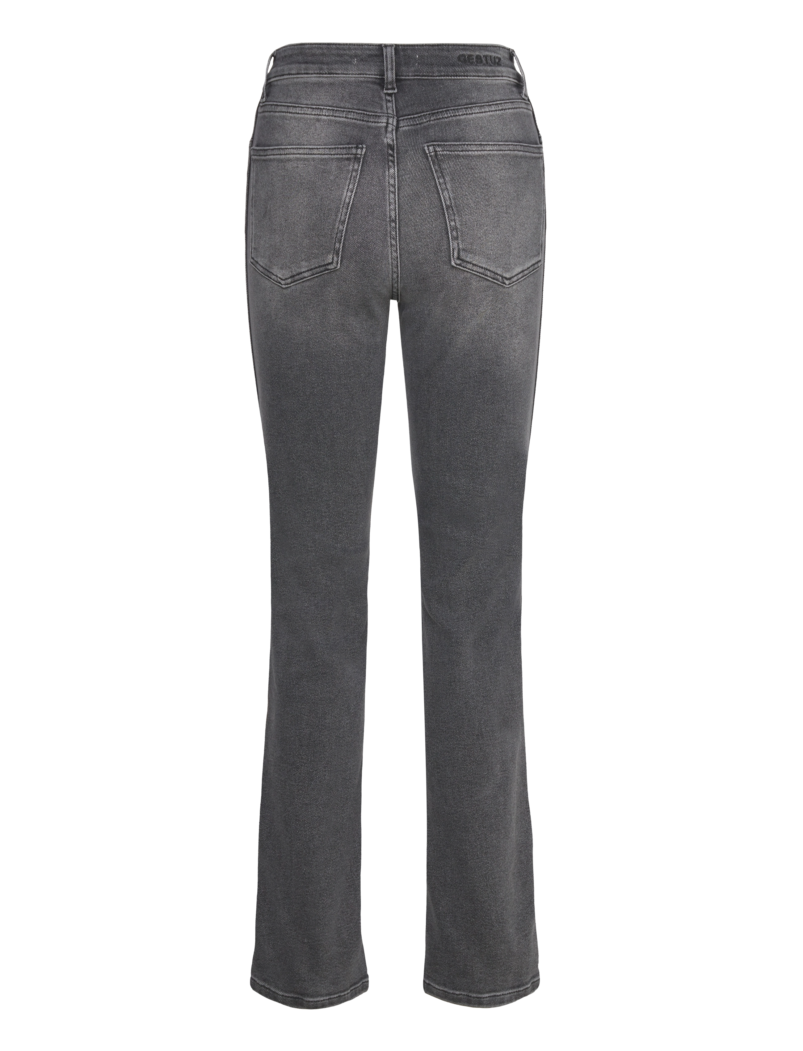 Gestuz - AlbiaGZ MW straight jeans - washed black - 1