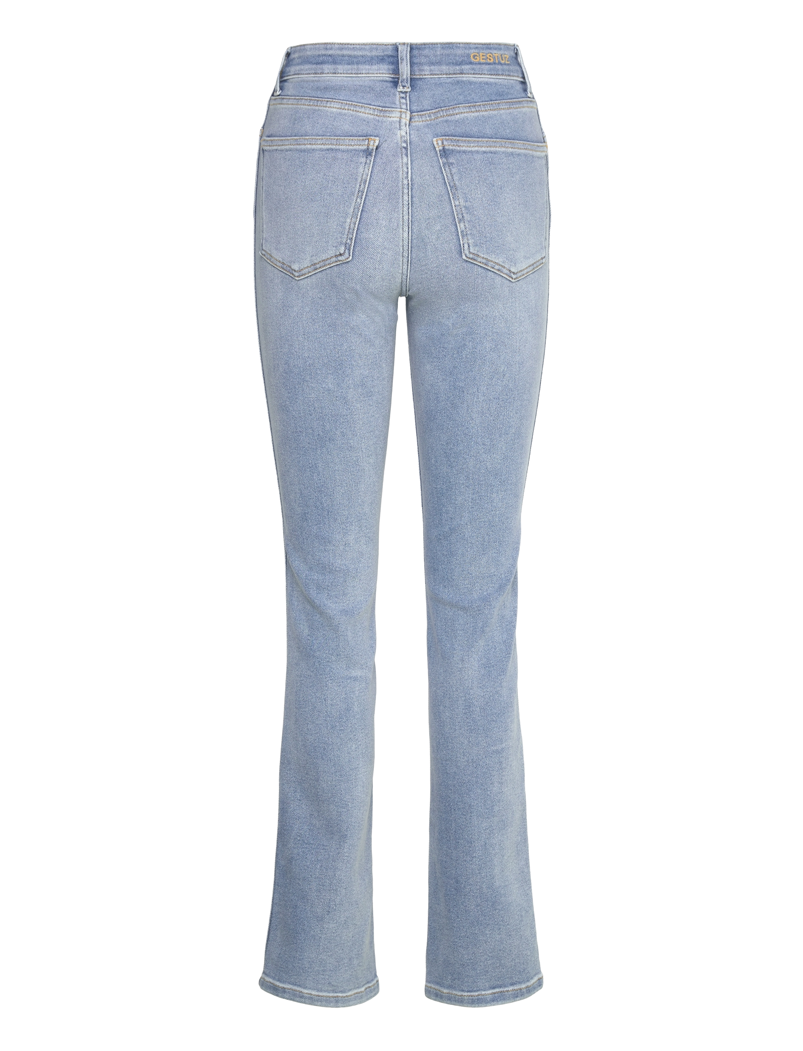 Gestuz - AlbiaGZ MW straight jeans - washed light blue - 1