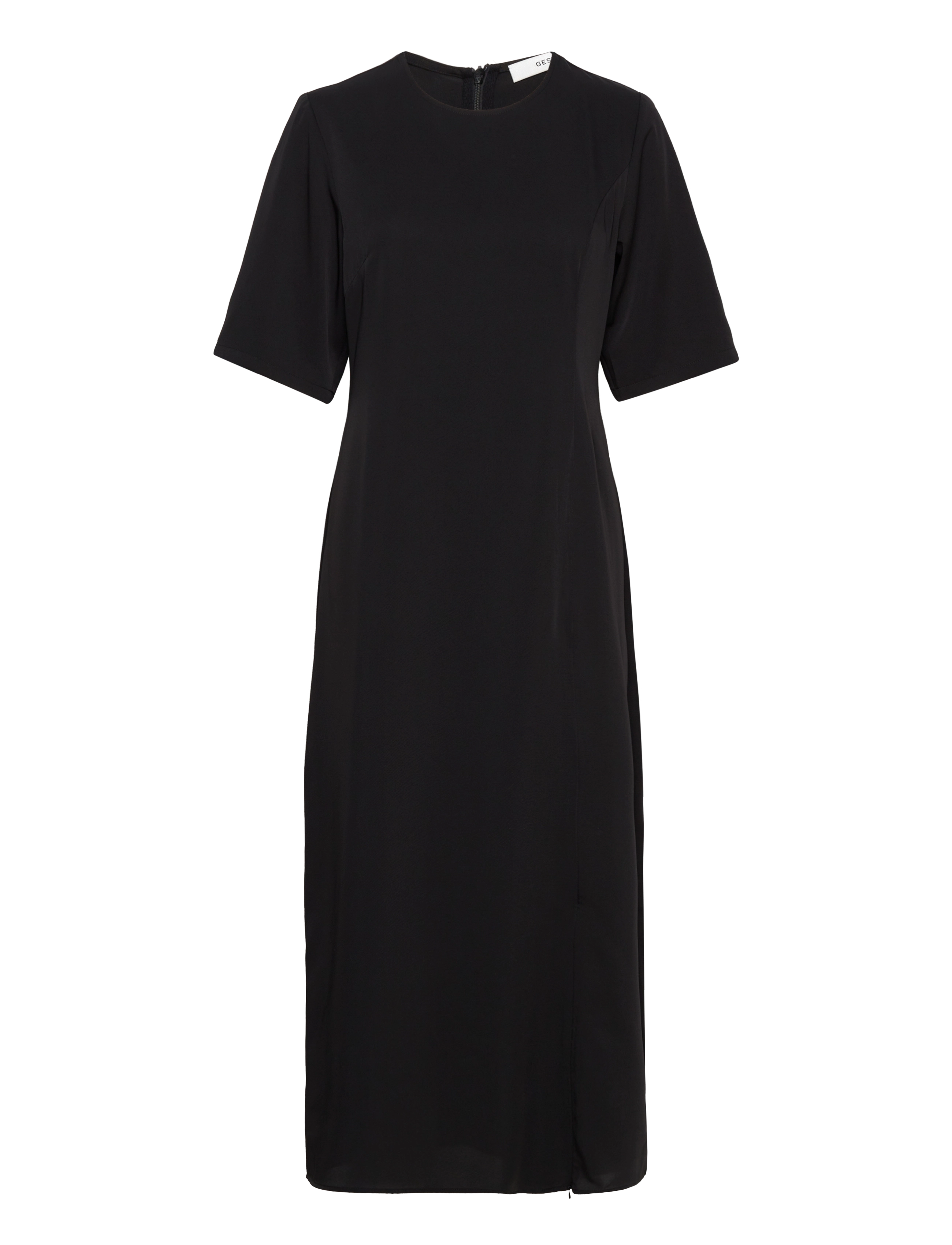 Gestuz MelbaGZ long dress NOOS - Klänningar - BLACK / black
