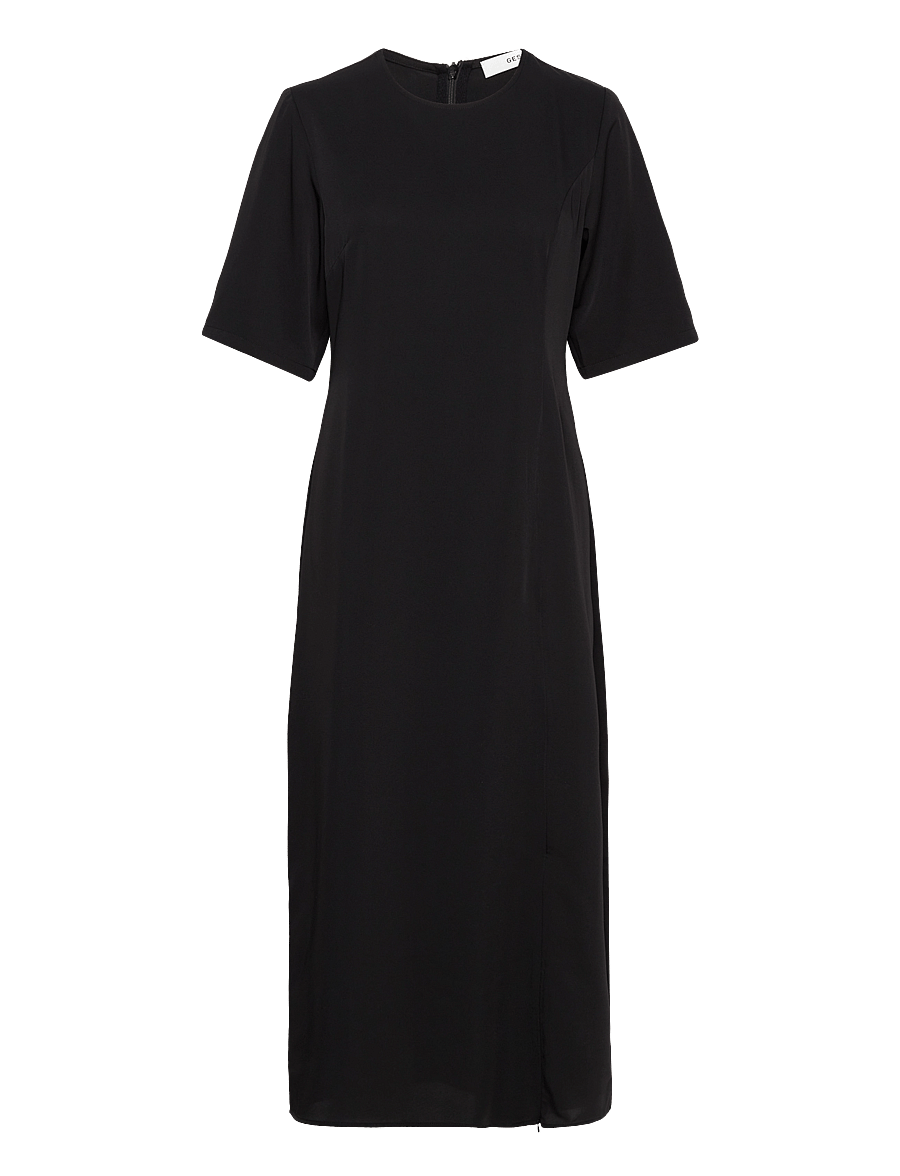 Gestuz - MelbaGZ long dress NOOS - midikleidid - black - 1