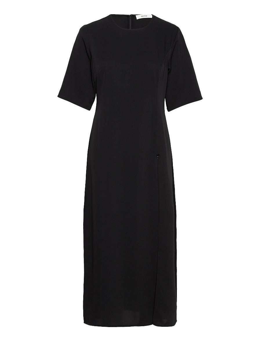 Gestuz - MelbaGZ long dress NOOS - midikleidid - black - 3