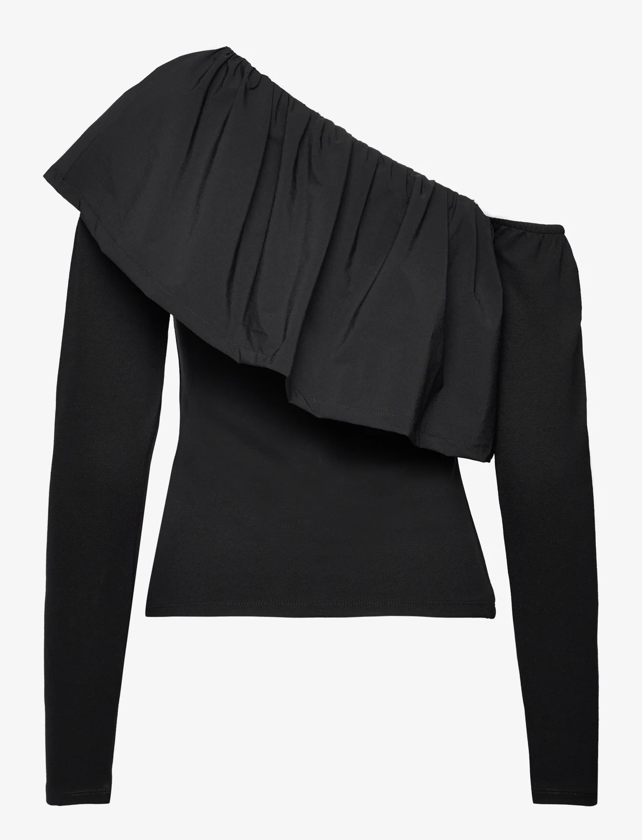 Gestuz - JiliaGZ blouse - langærmede bluser - black - 1
