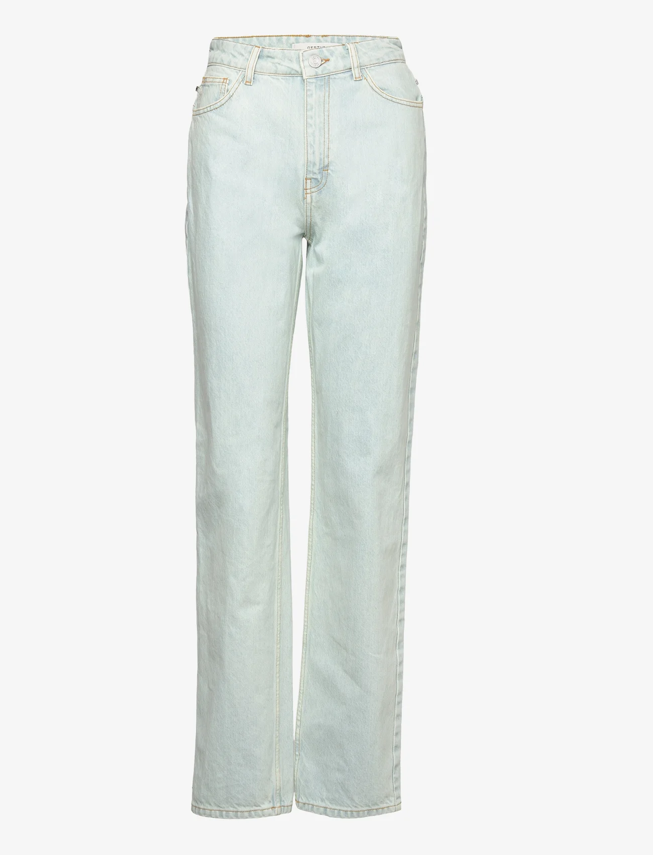 Gestuz - CaliaGZ HW straight jeans - sirge säärega teksad - light blue - 0