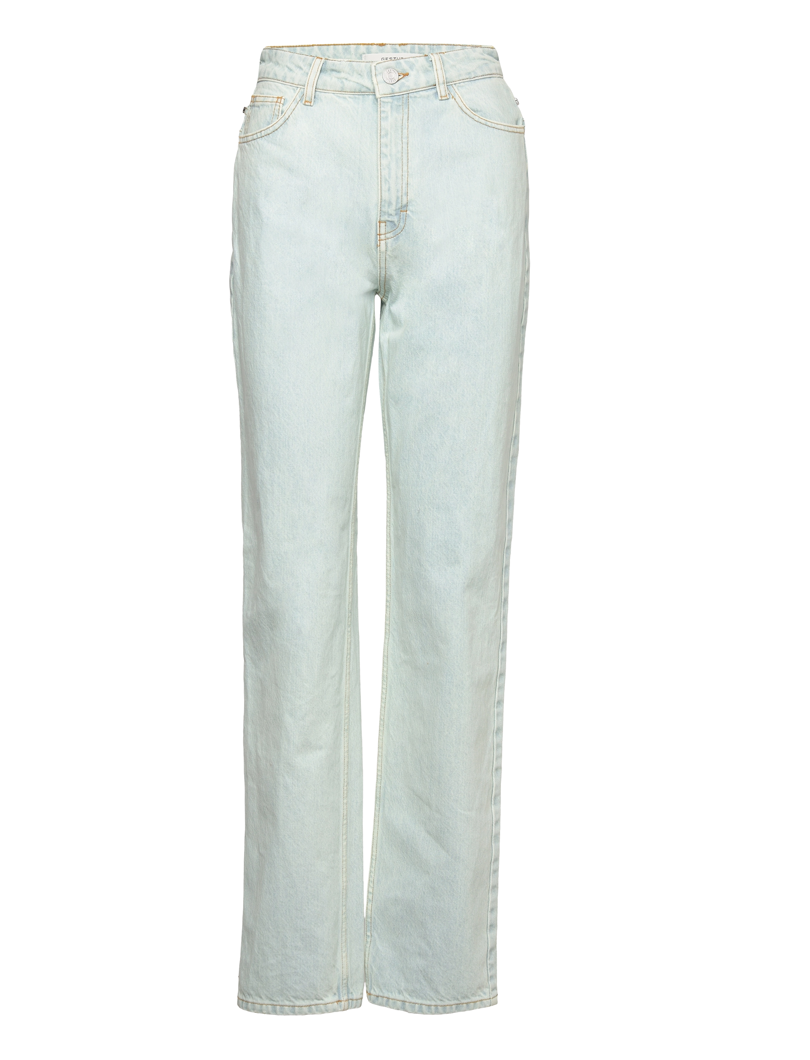 Gestuz CaliaGZ HW straight jeans - Kleidung - LIGHT BLUE / blue