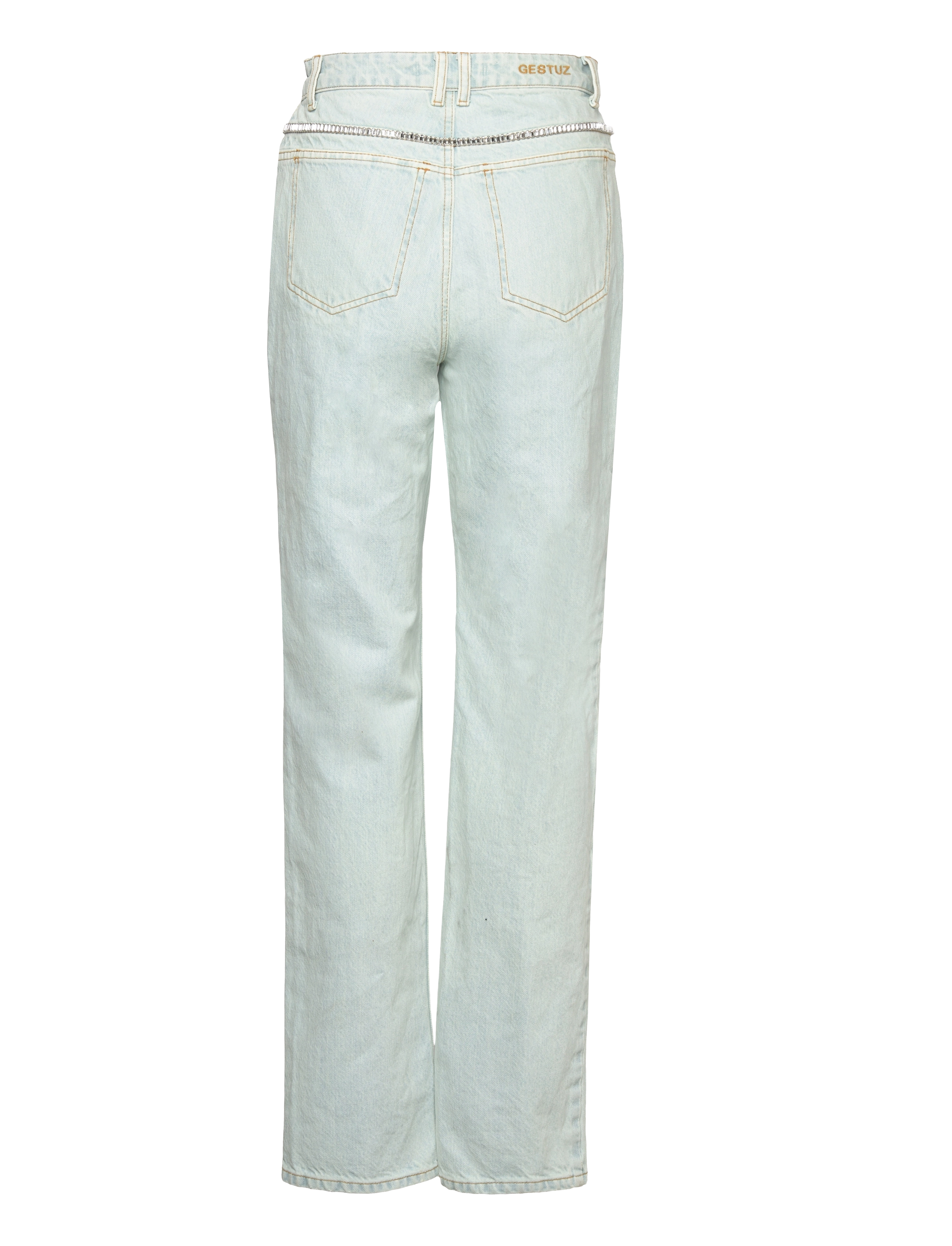 Gestuz - CaliaGZ HW straight jeans - straight jeans - light blue - 2