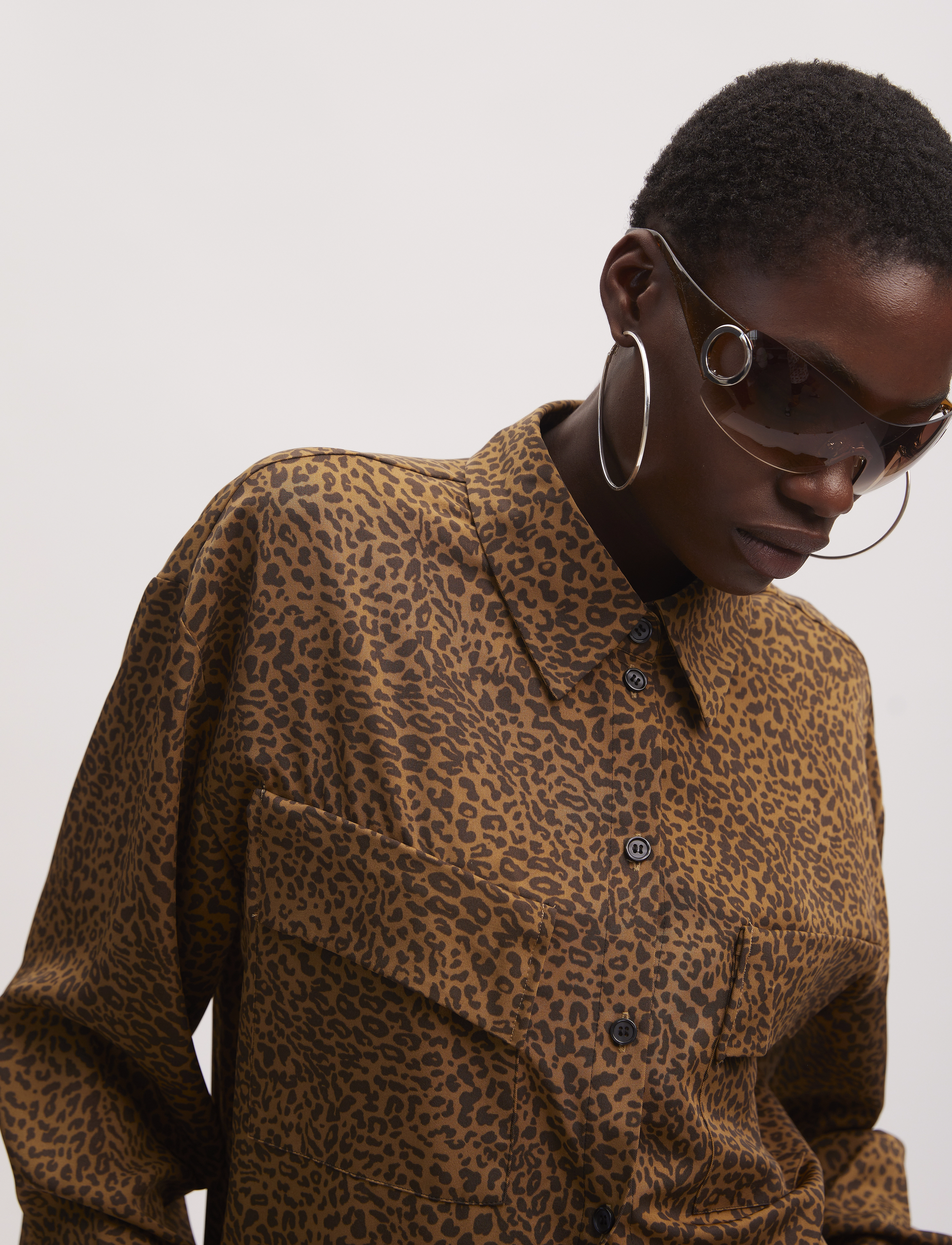 Gestuz - RoamleeGZ P OZ shirt - butternut leo - 4